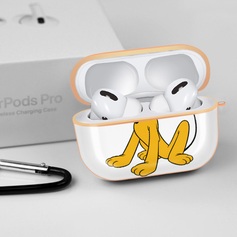 ミッキーマウス Mickey Mouse 【AirPods Pro用】ハードシェル保護ケース｜耐衝撃・防指紋・カラビナ付き商品仕様