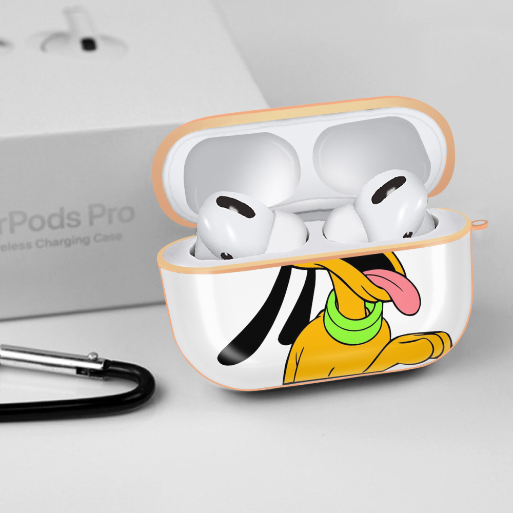ミッキーマウス Mickey Mouse 【AirPods Pro用】ハードシェル保護ケース｜耐衝撃・防指紋・カラビナ付き商品仕様