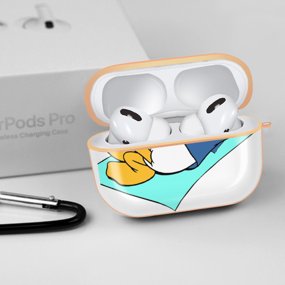 ミッキーマウス Mickey Mouse 【AirPods Pro用】ハードシェル保護ケース｜耐衝撃・防指紋・カラビナ付き商品仕様