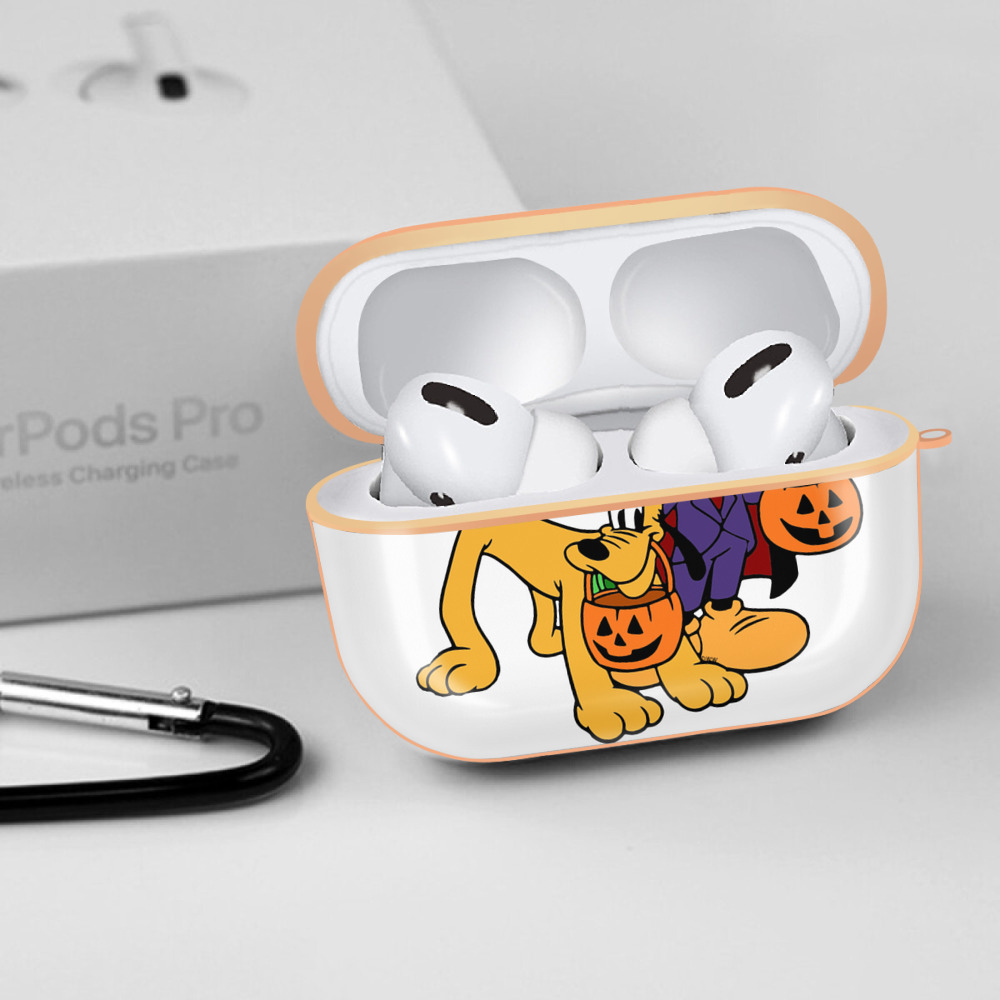 ミッキーマウス Mickey Mouse 【AirPods Pro用】ハードシェル保護ケース｜耐衝撃・防指紋・カラビナ付き商品仕様