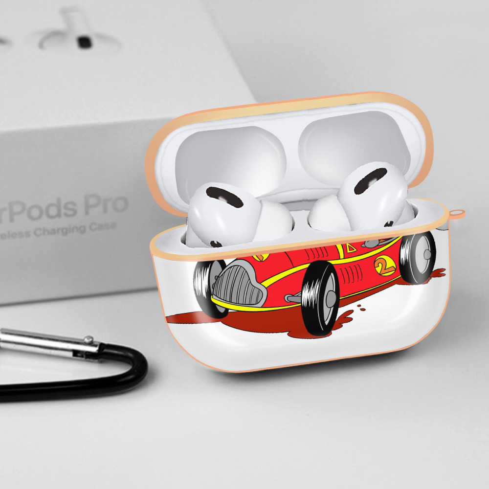 ミッキーマウス Mickey Mouse 【AirPods Pro用】ハードシェル保護ケース｜耐衝撃・防指紋・カラビナ付き商品仕様
