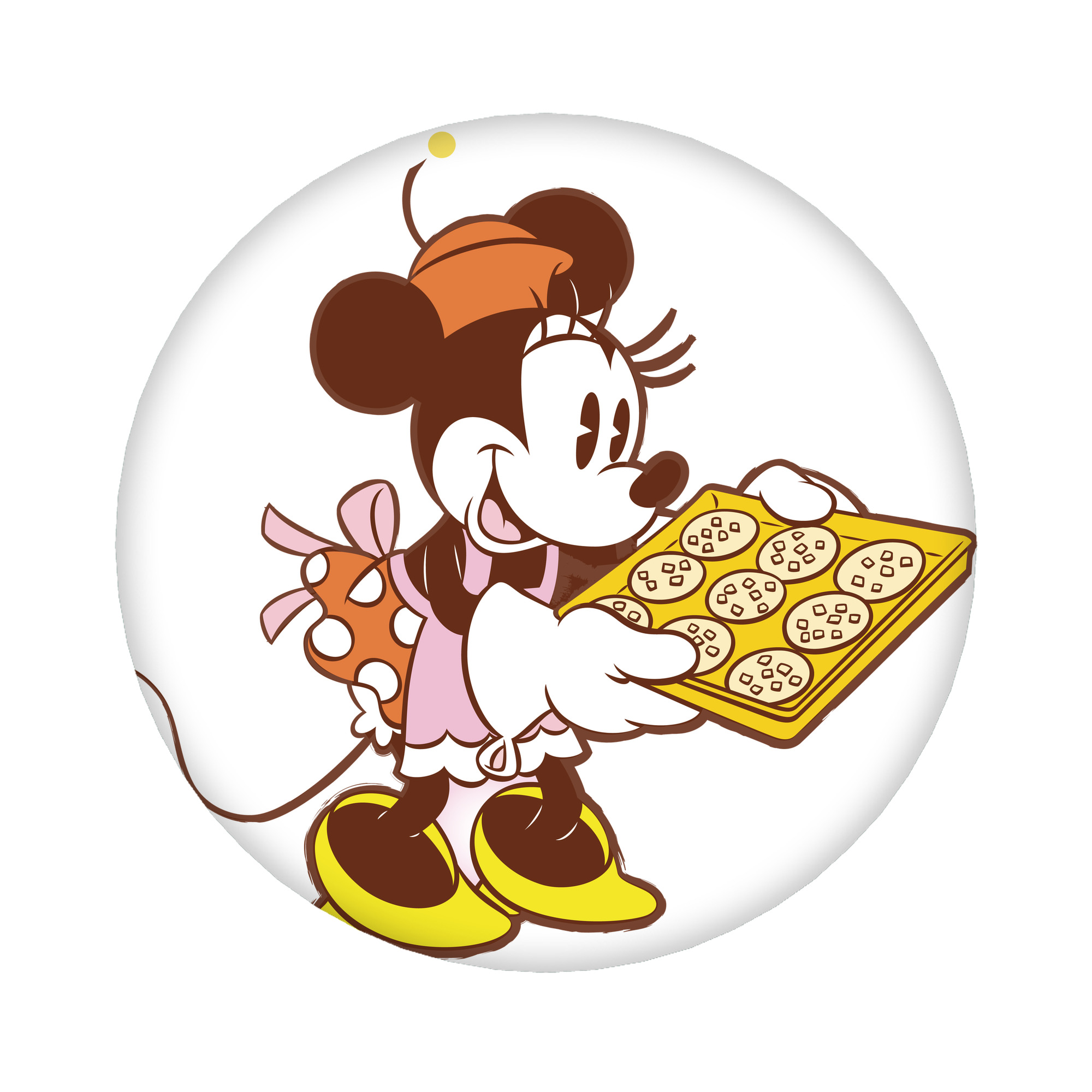（画像用） ミッキーマウス Mickey Mouse 6cm 缶バッジ 複数セット