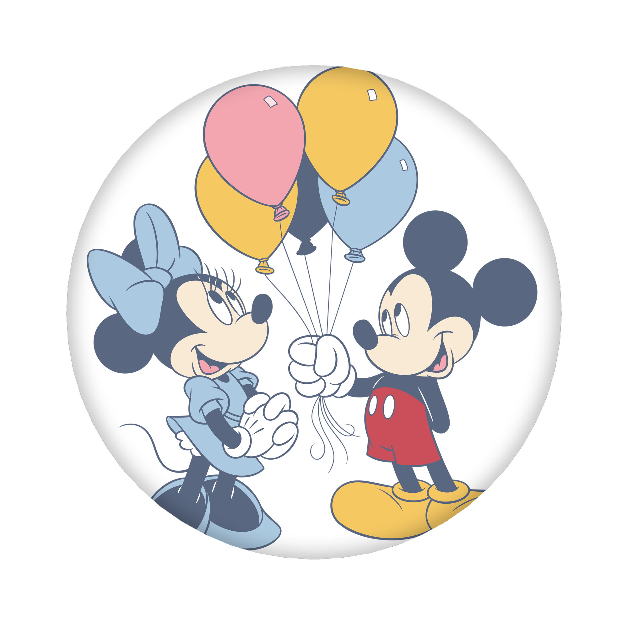 （画像用） ミッキーマウス Mickey Mouse 6cm 缶バッジ 複数セット