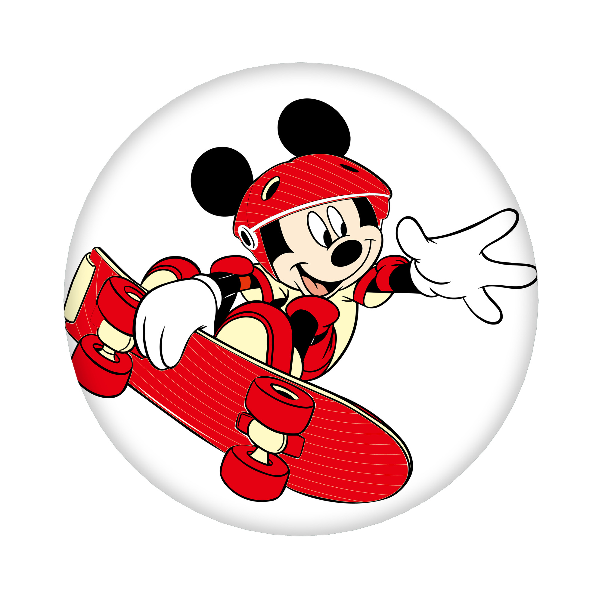 （画像用） ミッキーマウス Mickey Mouse 6cm 缶バッジ 複数セット