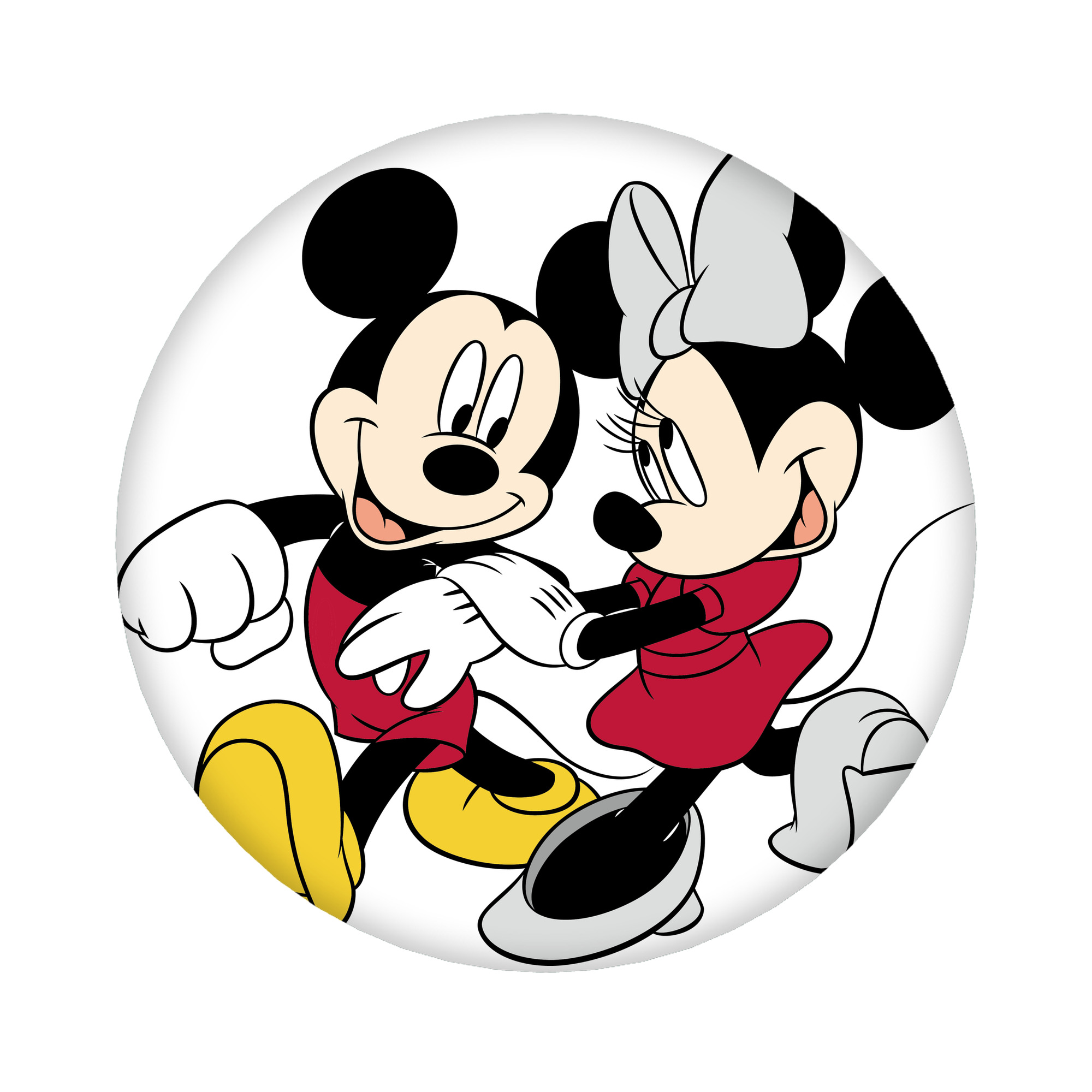 （画像用） ミッキーマウス Mickey Mouse 6cm 缶バッジ 複数セット