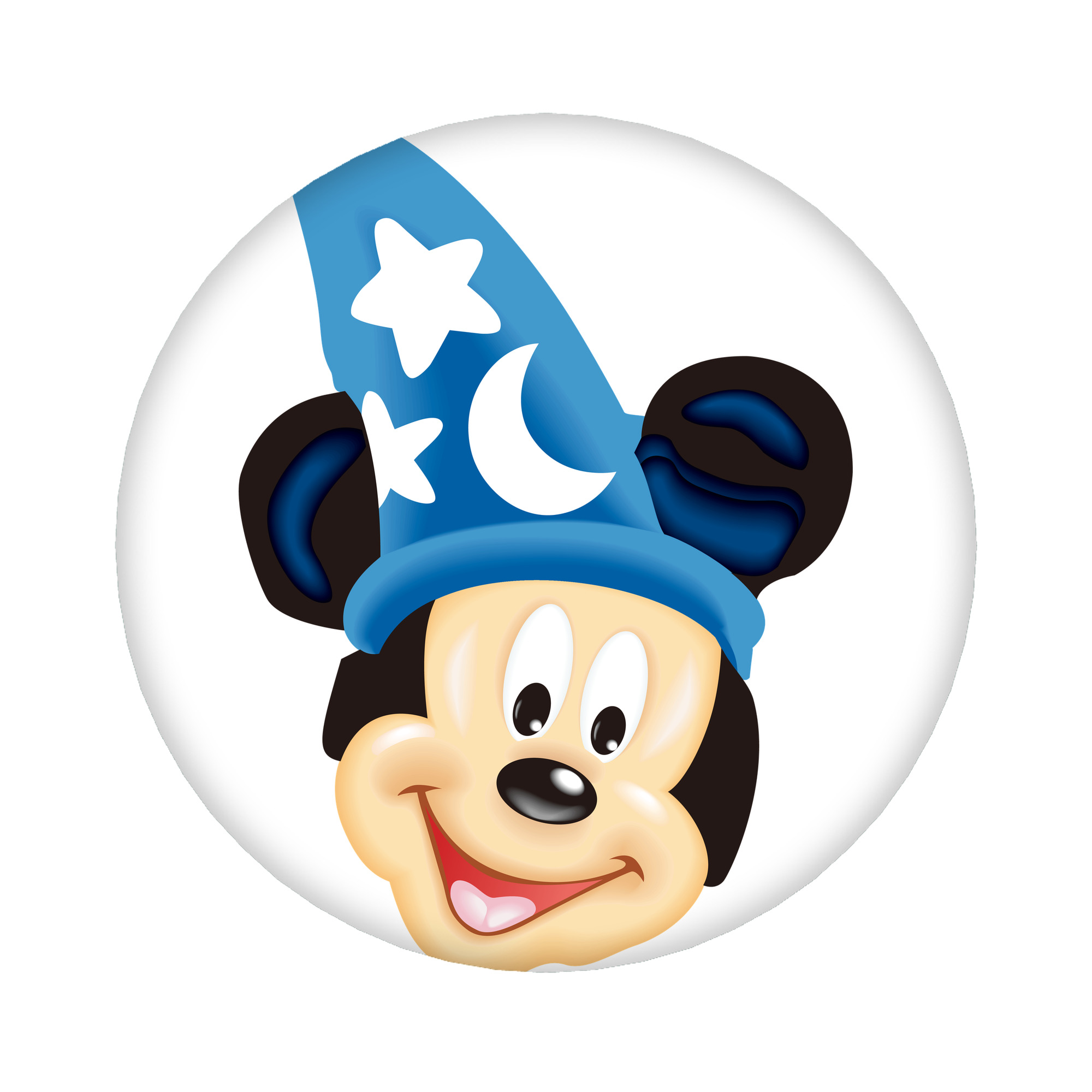 （画像用） ミッキーマウス Mickey Mouse 6cm 缶バッジ 複数セット