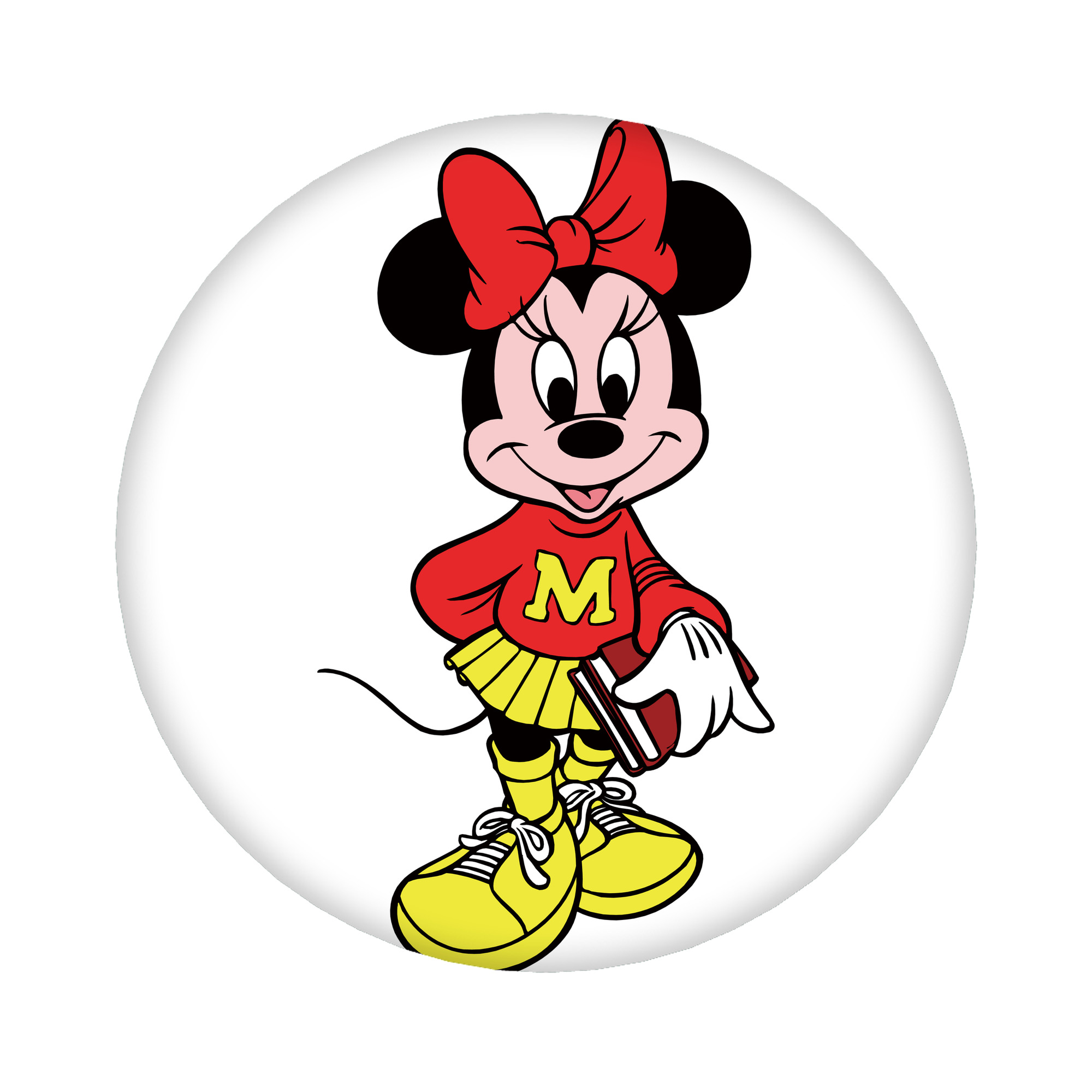 （画像用） ミッキーマウス Mickey Mouse 6cm 缶バッジ 複数セット
