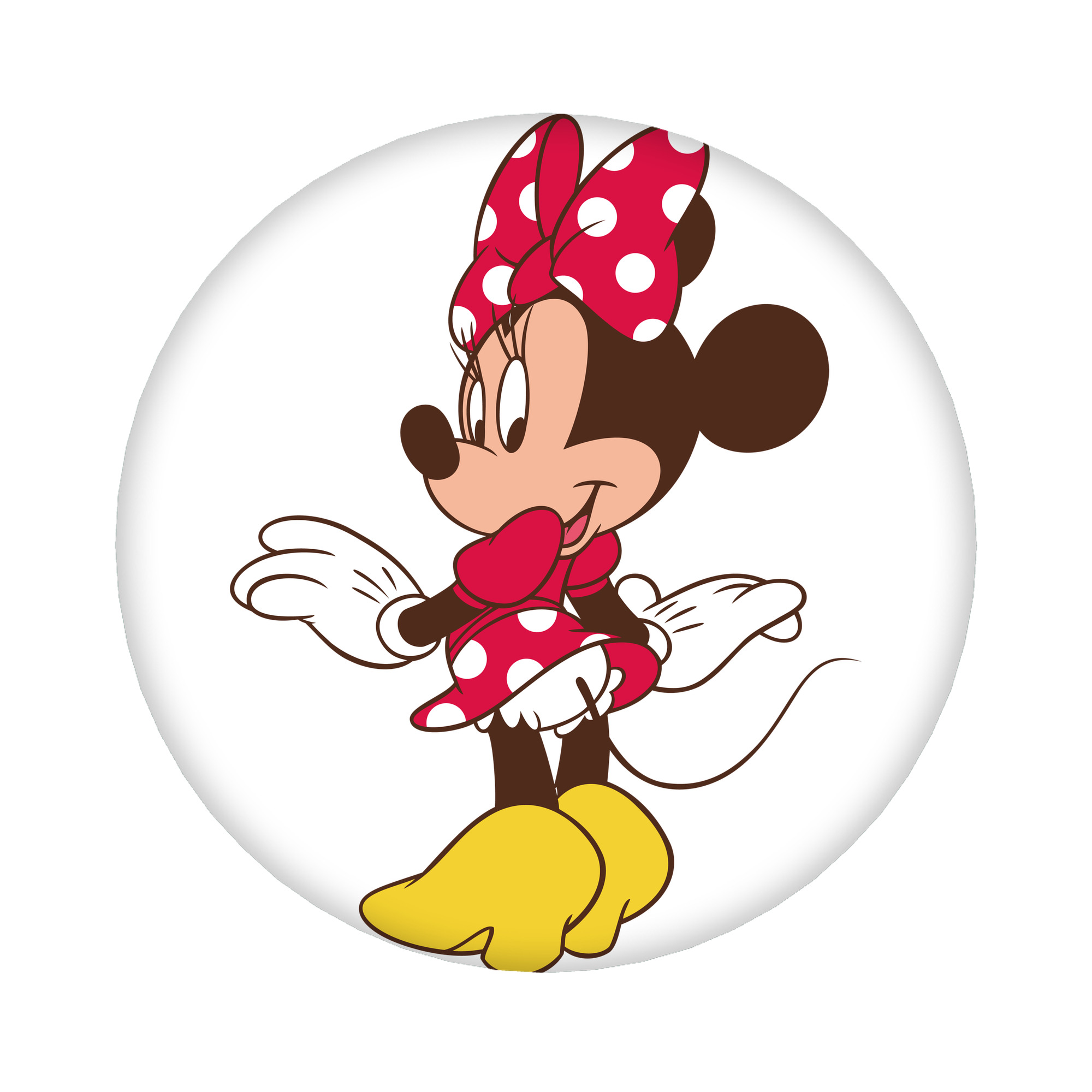 （画像用） ミッキーマウス Mickey Mouse 6cm 缶バッジ 複数セット
