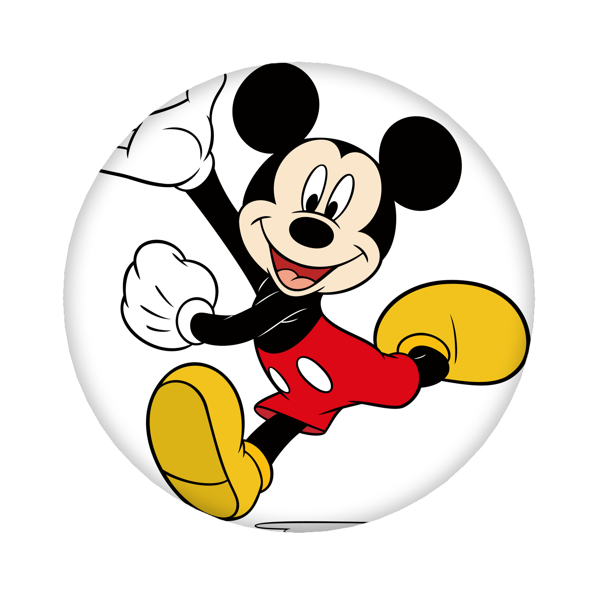 （画像用） ミッキーマウス Mickey Mouse 6cm 缶バッジ 複数セット