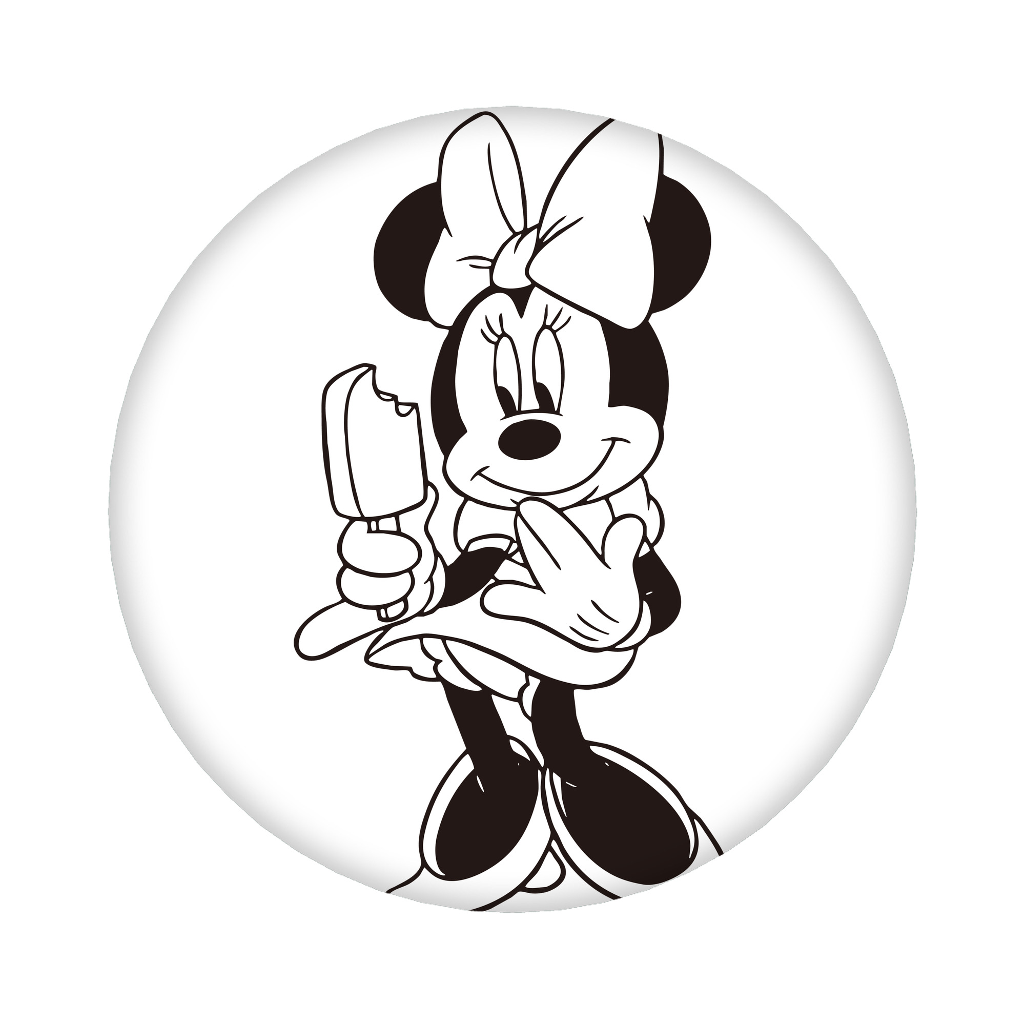 （画像用） ミッキーマウス Mickey Mouse 6cm 缶バッジ 複数セット