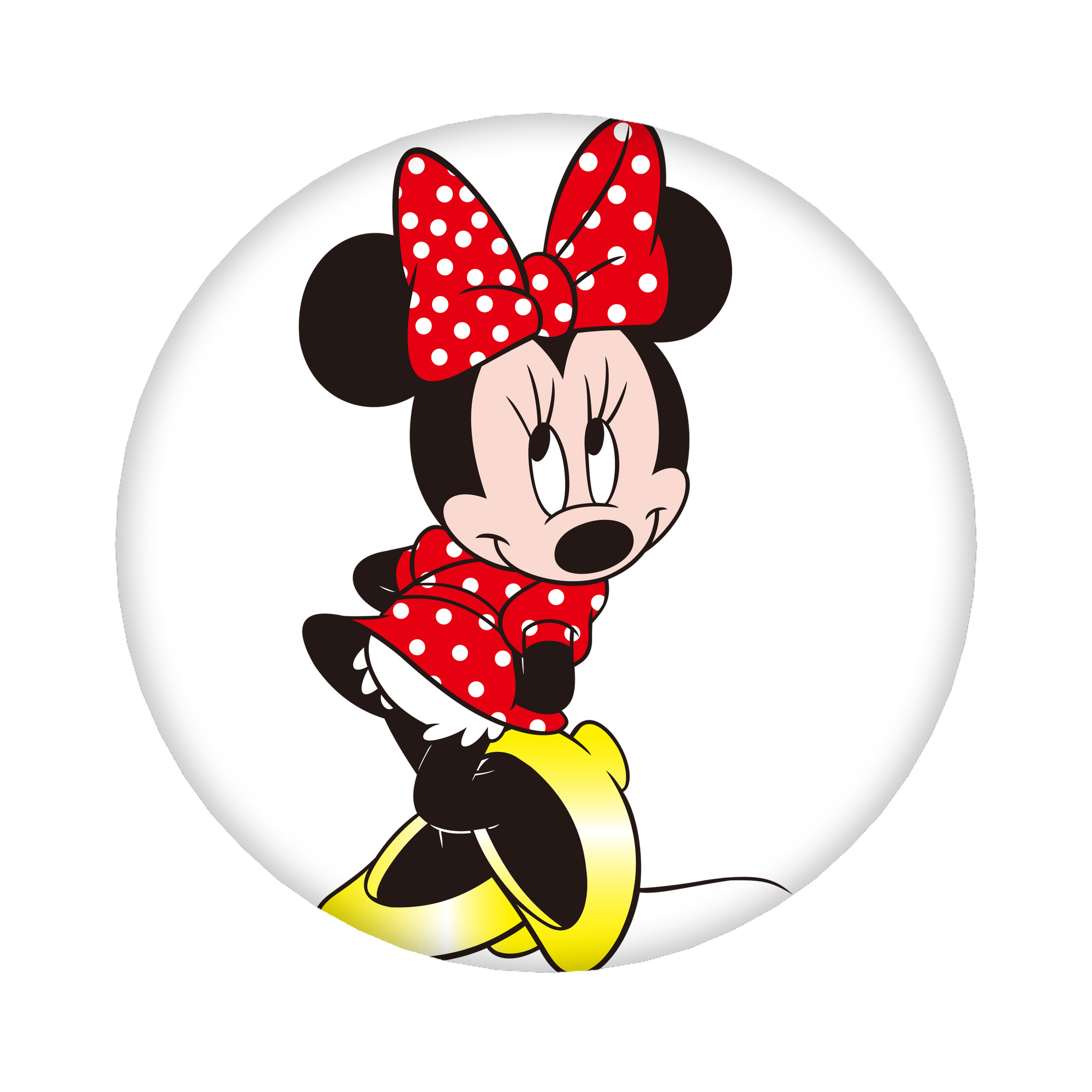 （画像用） ミッキーマウス Mickey Mouse 6cm 缶バッジ 複数セット