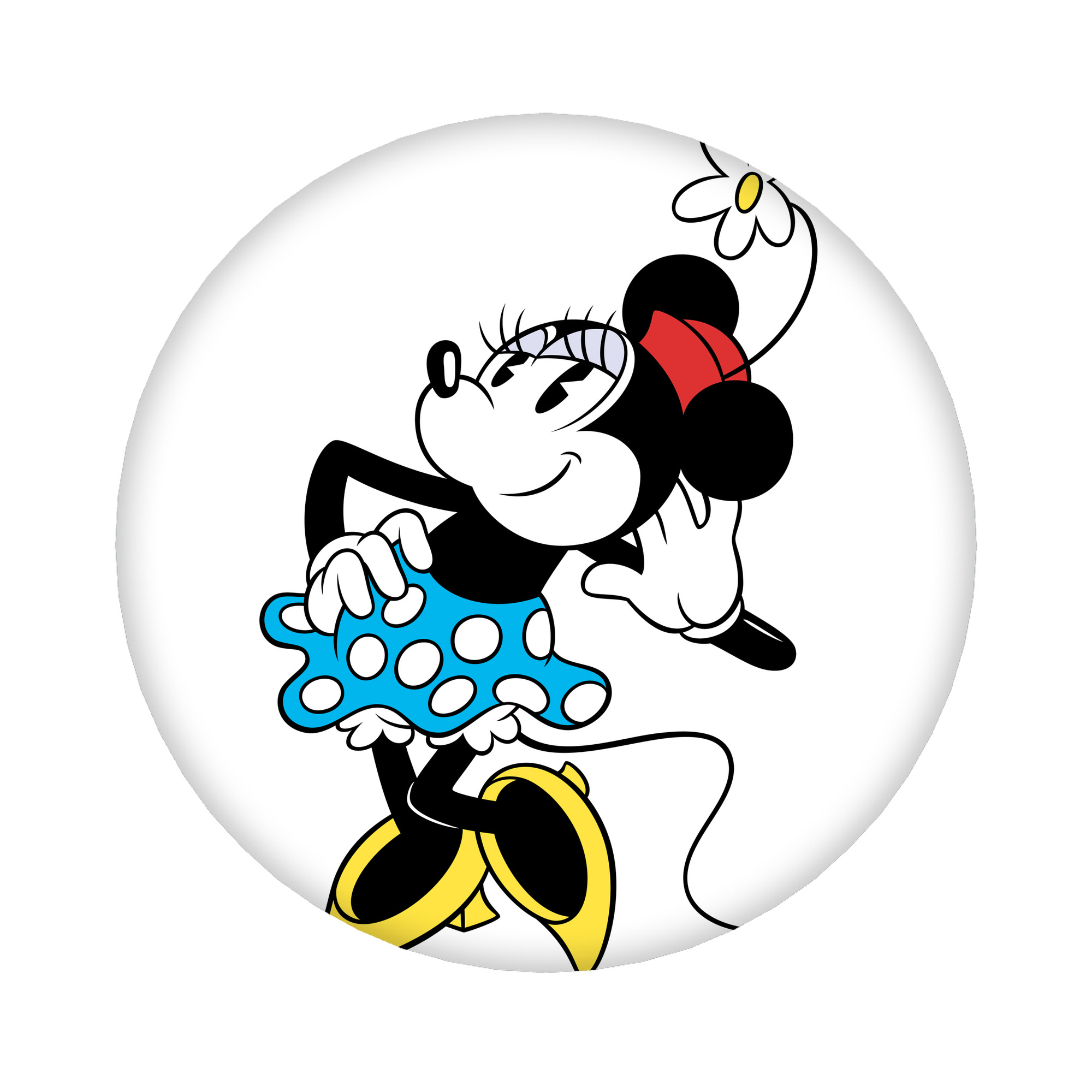（画像用） ミッキーマウス Mickey Mouse 6cm 缶バッジ 複数セット