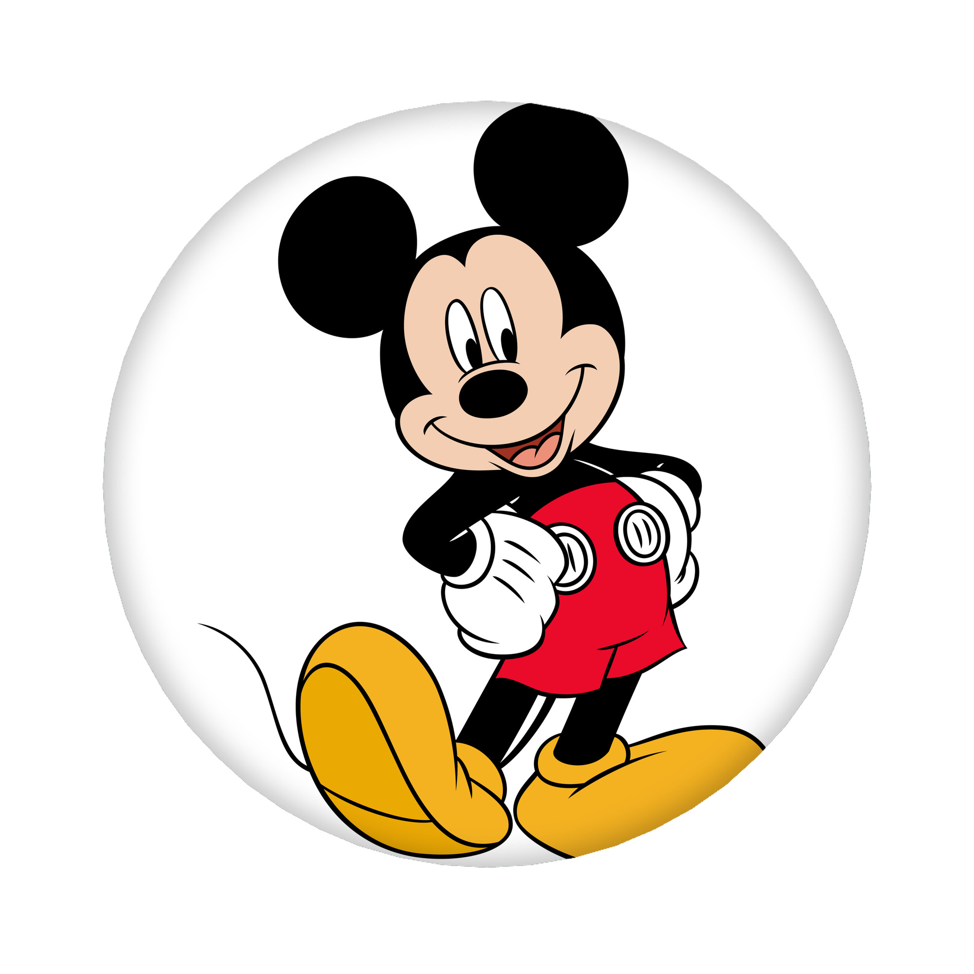 （画像用） ミッキーマウス Mickey Mouse 6cm 缶バッジ 複数セット