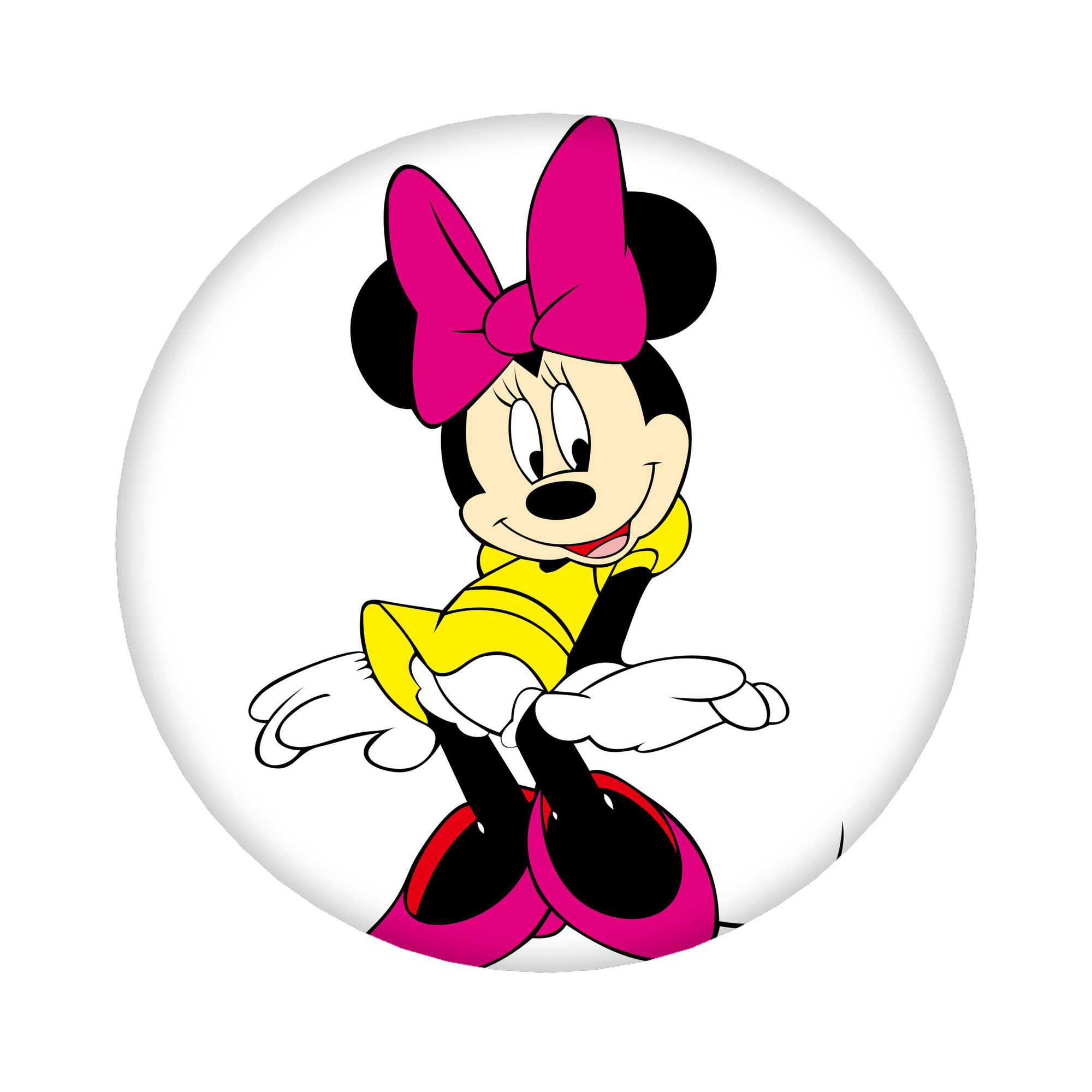 （画像用） ミッキーマウス Mickey Mouse 6cm 缶バッジ 複数セット