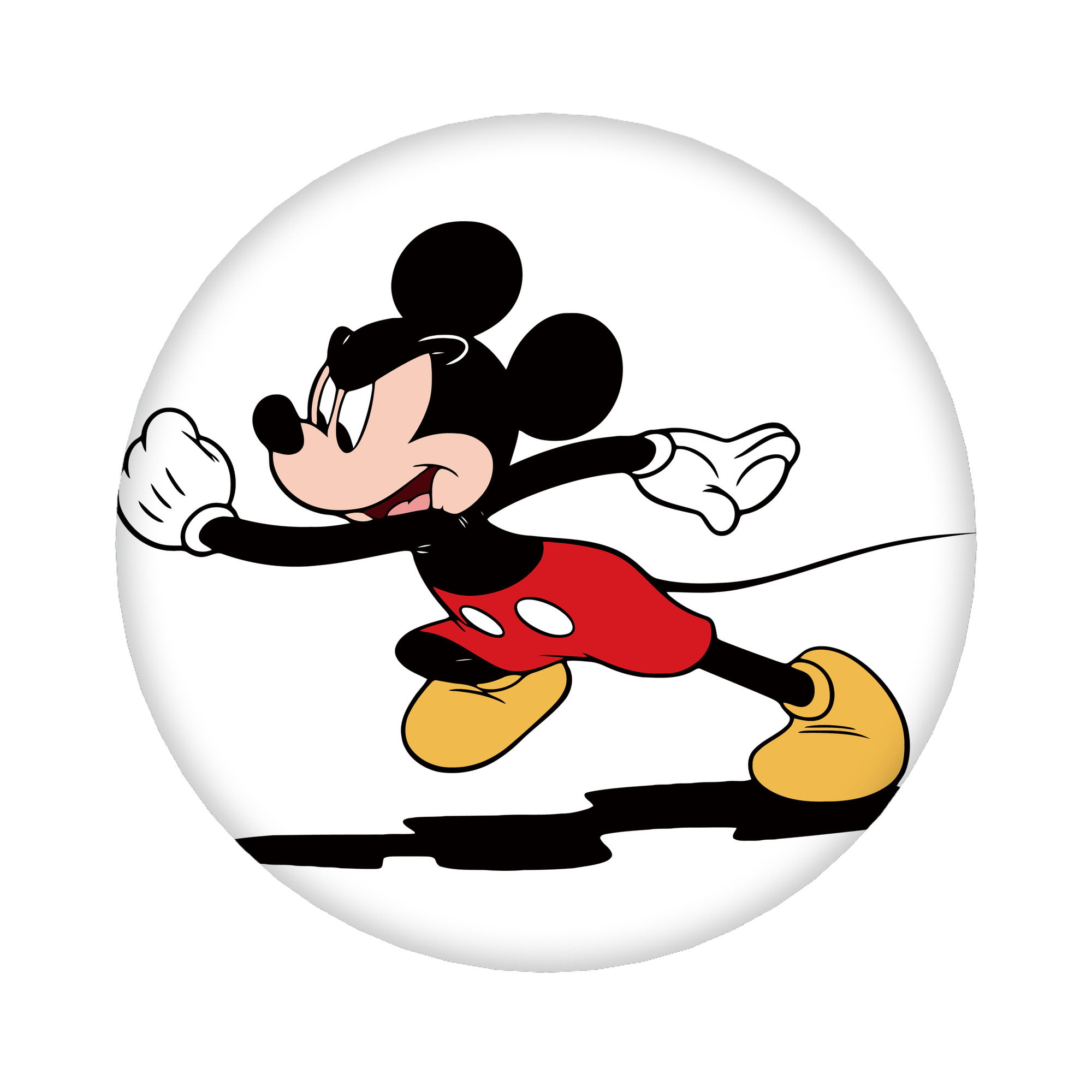 （画像用） ミッキーマウス Mickey Mouse 6cm 缶バッジ 複数セット