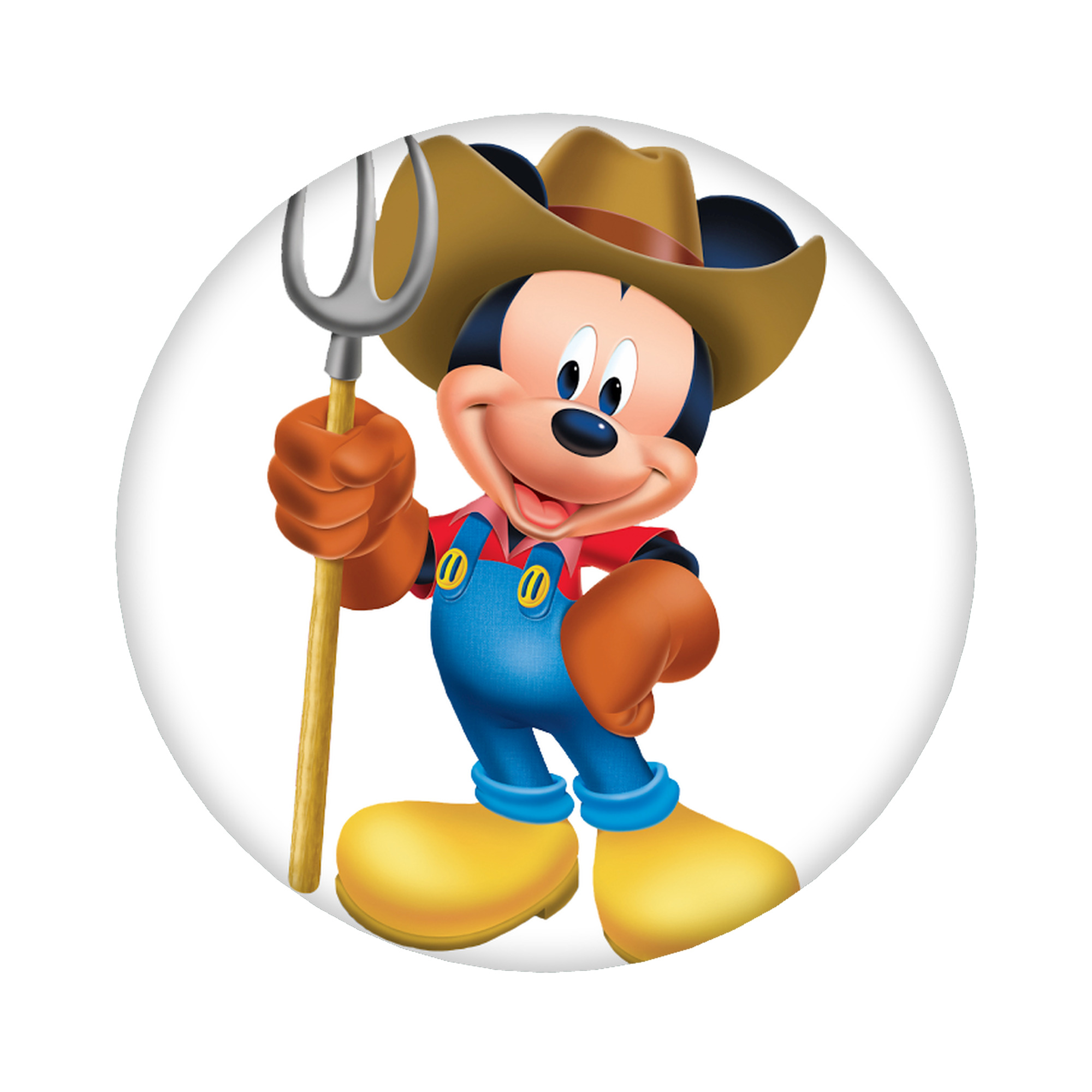 （画像用） ミッキーマウス Mickey Mouse 6cm 缶バッジ 複数セット