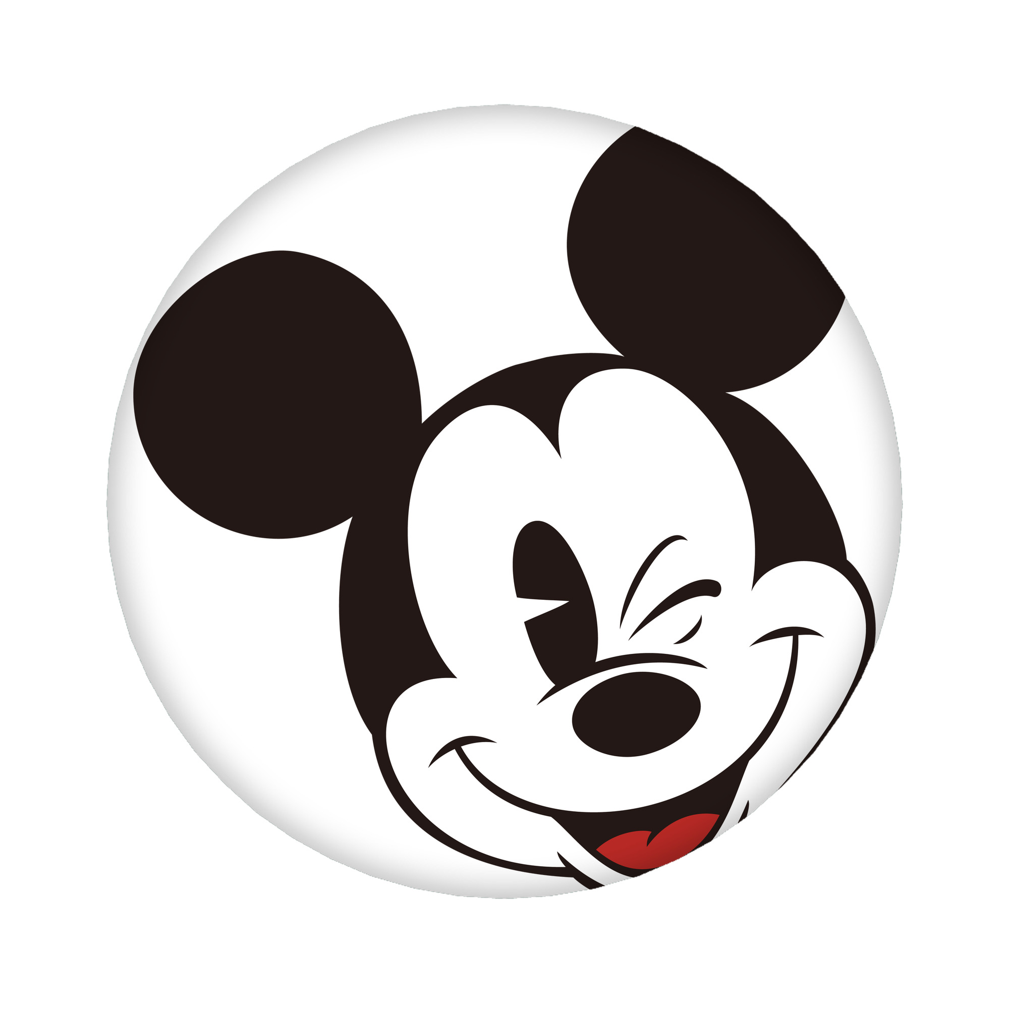 （画像用） ミッキーマウス Mickey Mouse 6cm 缶バッジ 複数セット
