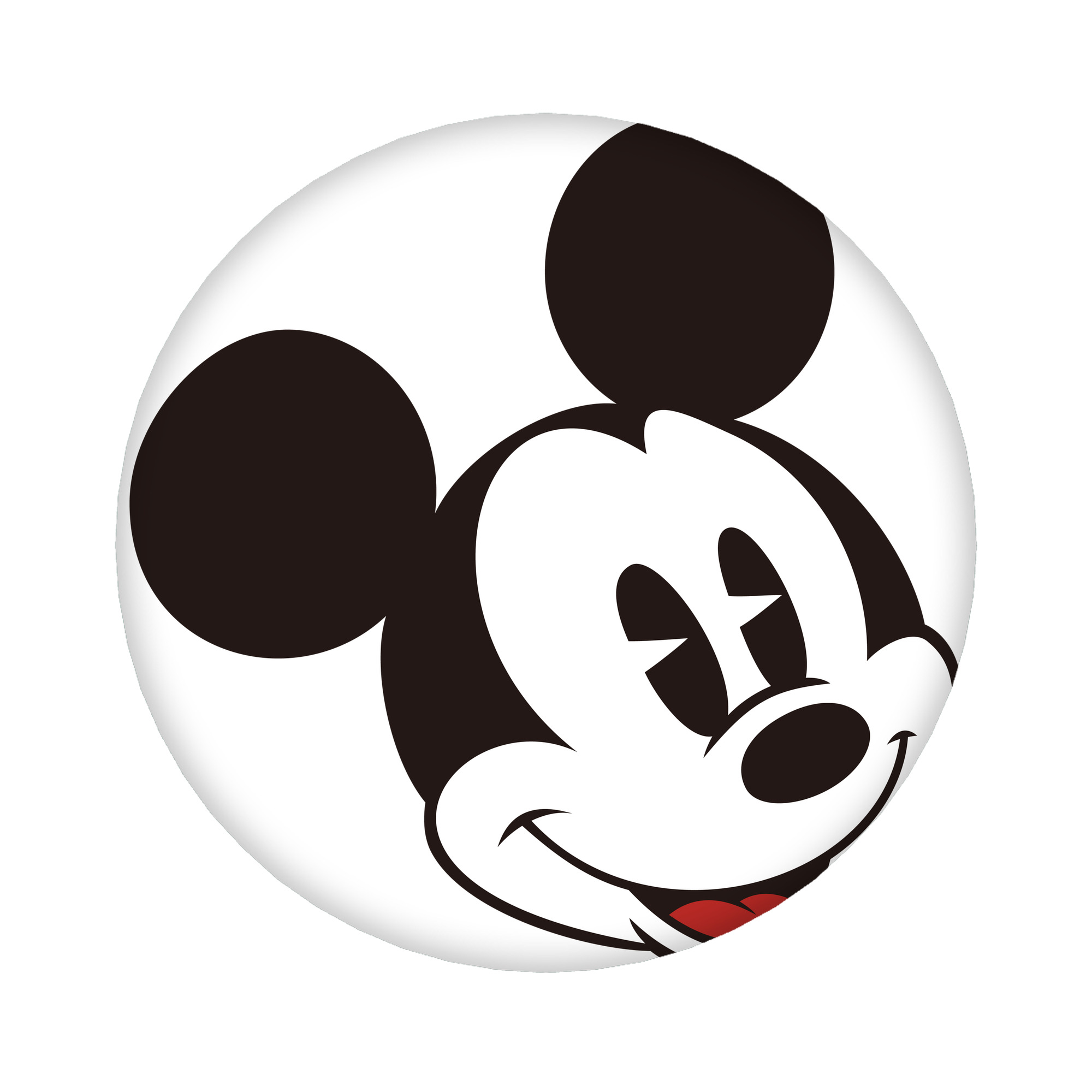 （画像用） ミッキーマウス Mickey Mouse 6cm 缶バッジ 複数セット