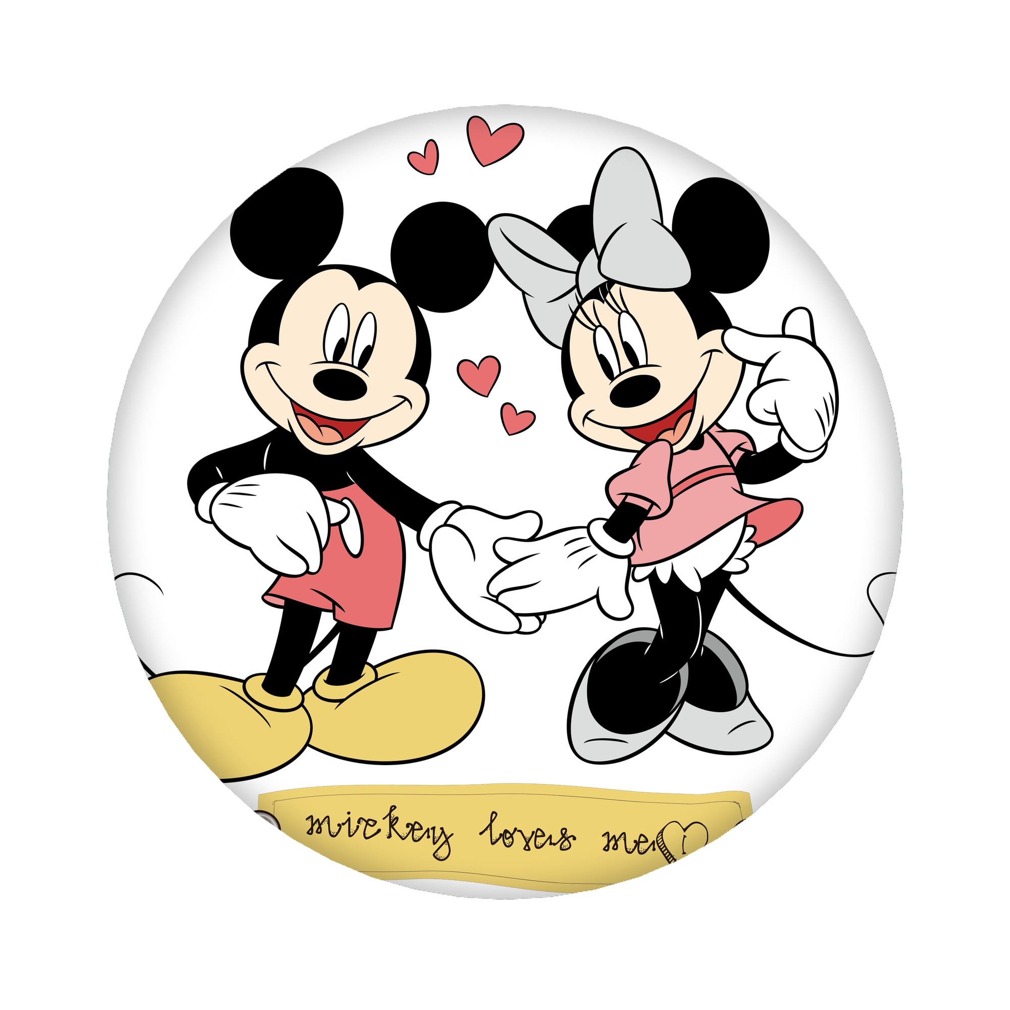 （画像用） ミッキーマウス Mickey Mouse 6cm 缶バッジ 複数セット