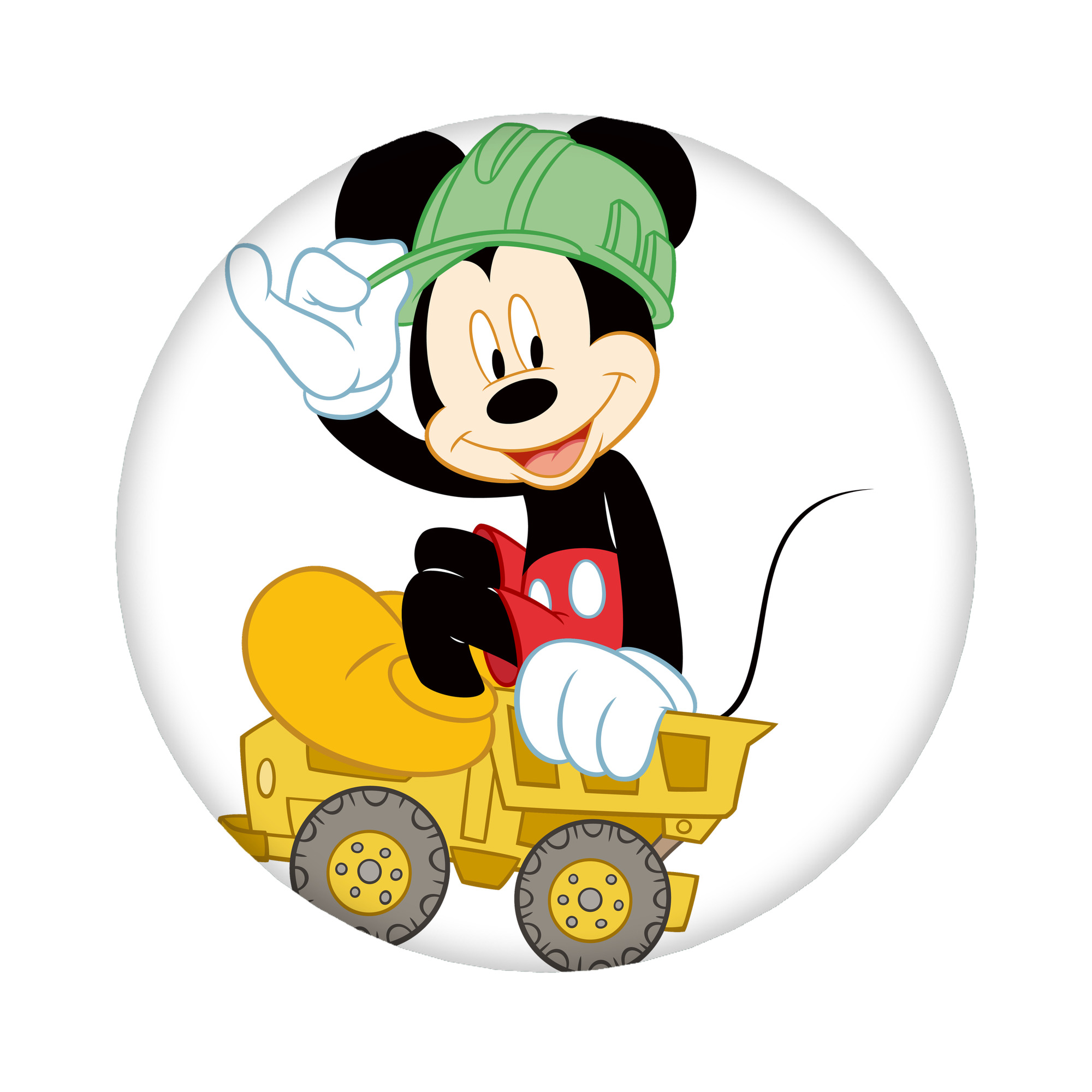 （画像用） ミッキーマウス Mickey Mouse 6cm 缶バッジ 複数セット