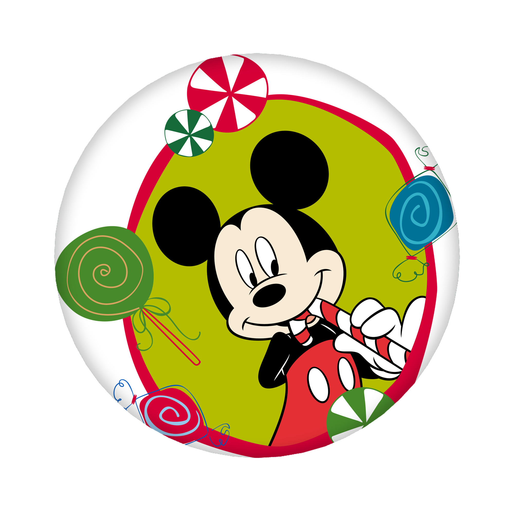 （画像用） ミッキーマウス Mickey Mouse 6cm 缶バッジ 複数セット