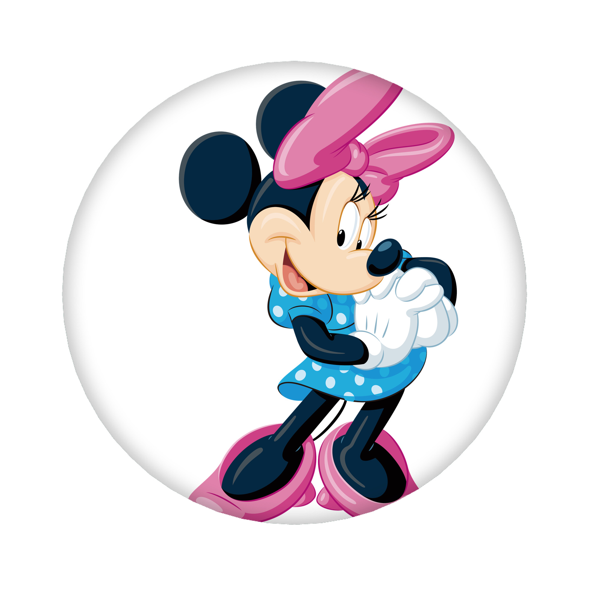 （画像用） ミッキーマウス Mickey Mouse 6cm 缶バッジ 複数セット