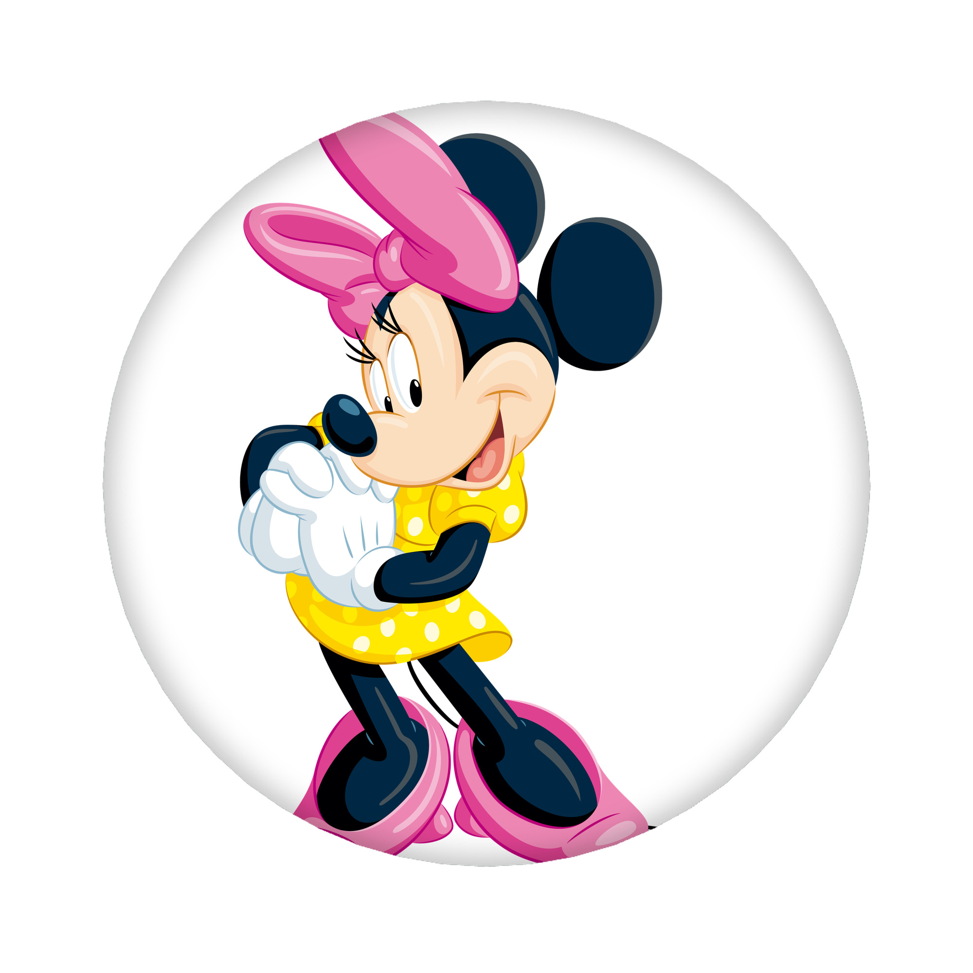 （画像用） ミッキーマウス Mickey Mouse 6cm 缶バッジ 複数セット