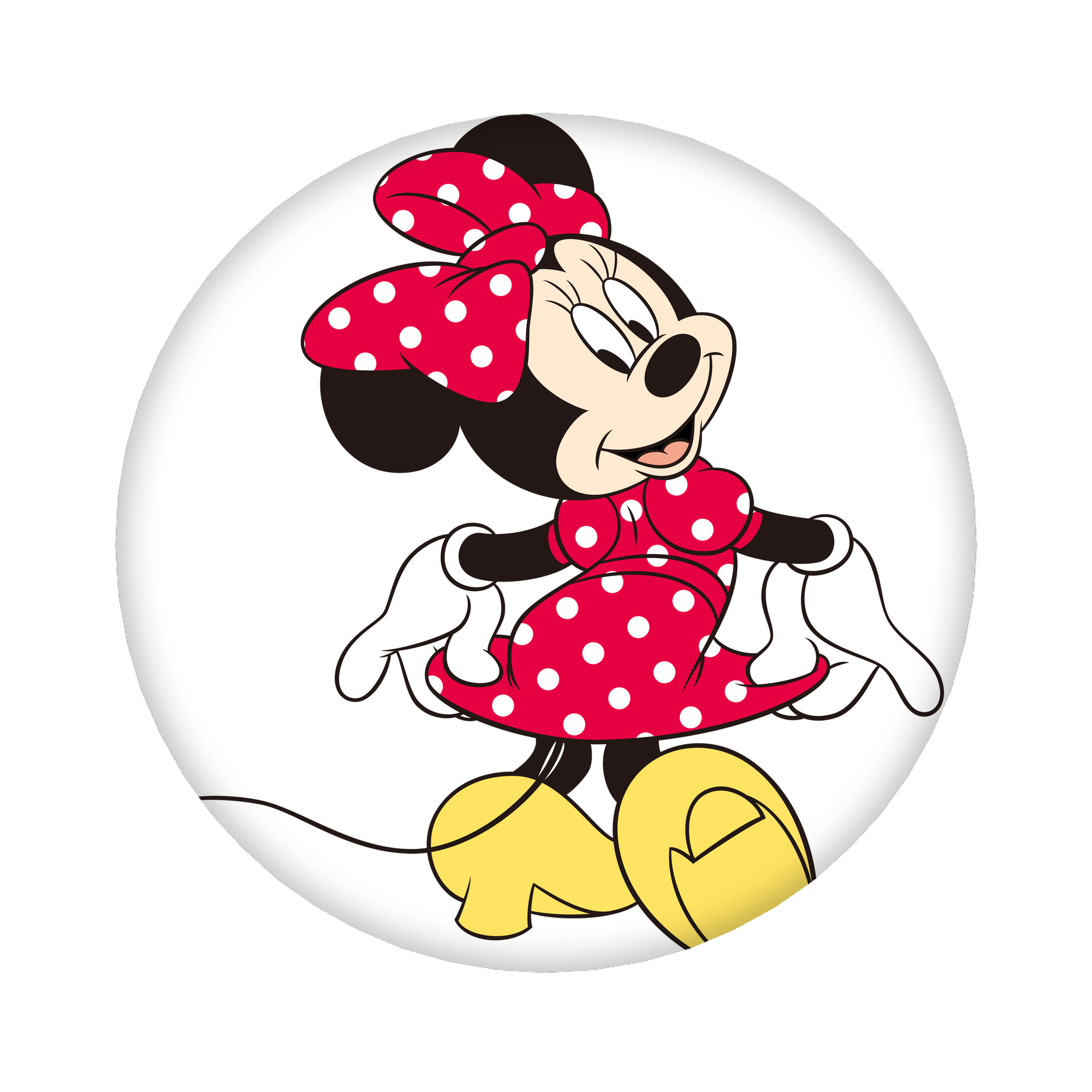 （画像用） ミッキーマウス Mickey Mouse 6cm 缶バッジ 複数セット
