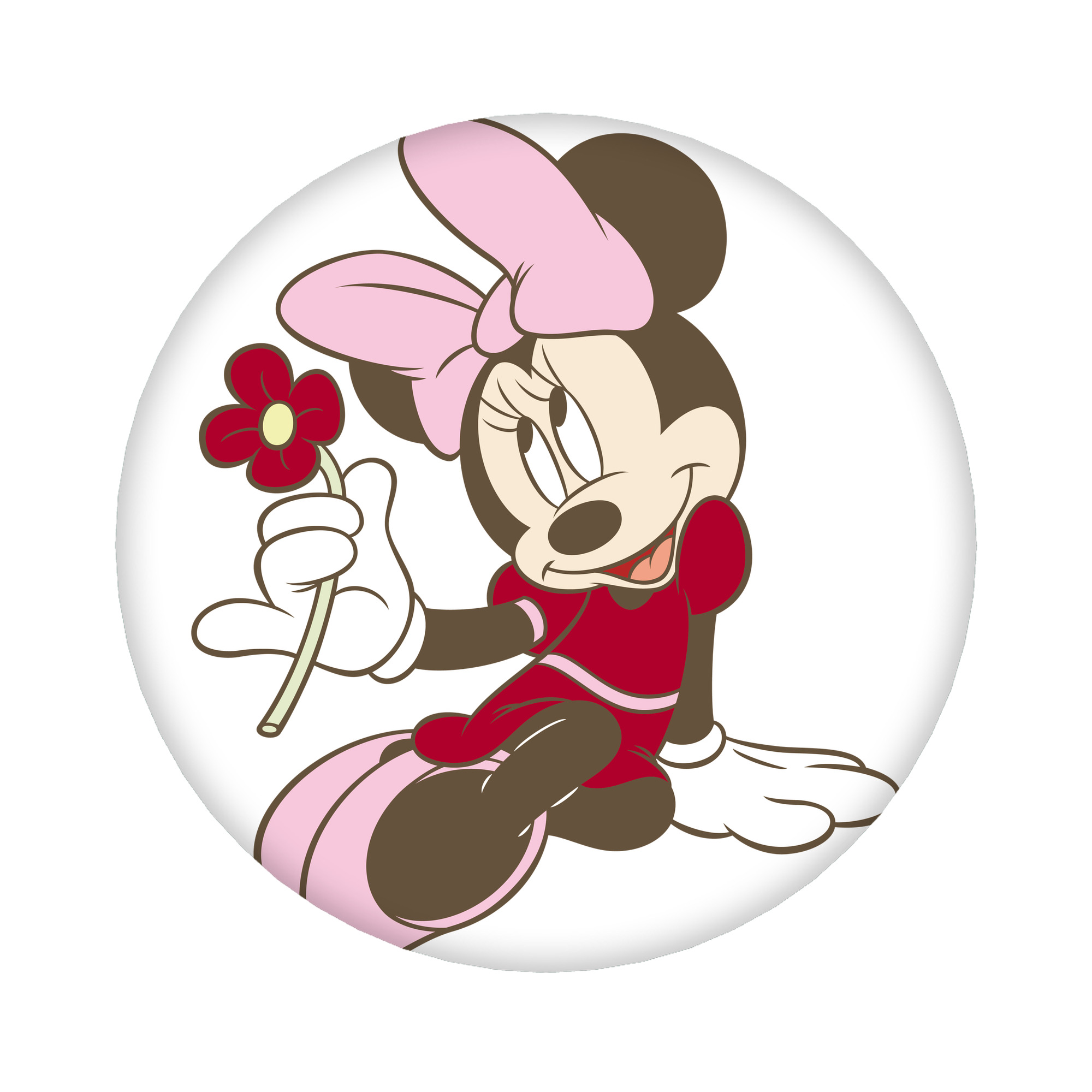 （画像用） ミッキーマウス Mickey Mouse 6cm 缶バッジ 複数セット