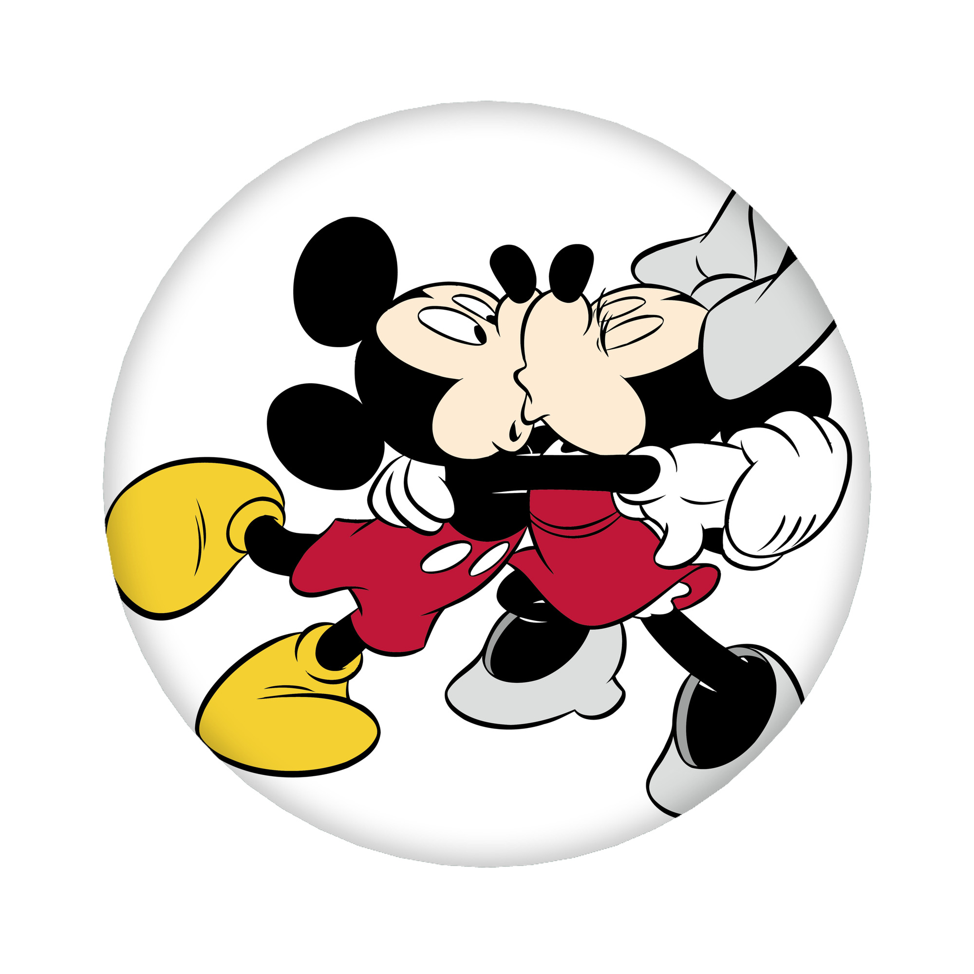 （画像用） ミッキーマウス Mickey Mouse 6cm 缶バッジ 複数セット