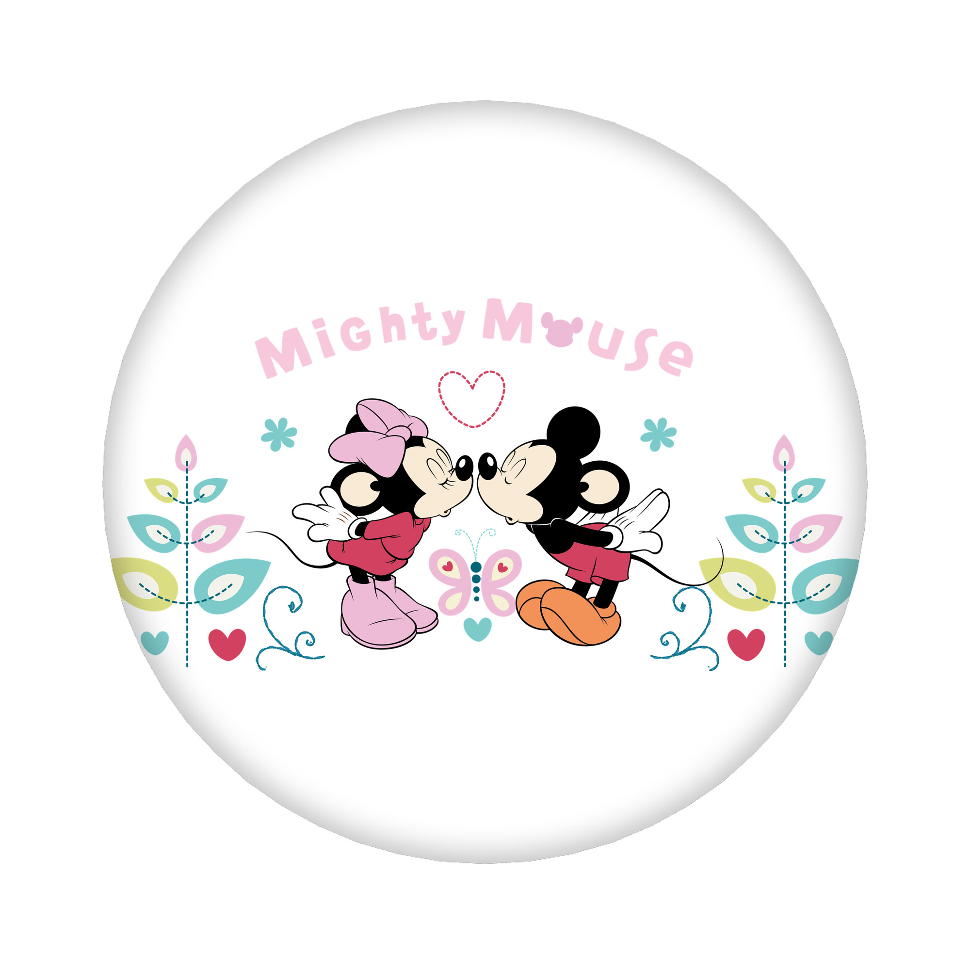 （画像用） ミッキーマウス Mickey Mouse 6cm 缶バッジ 複数セット