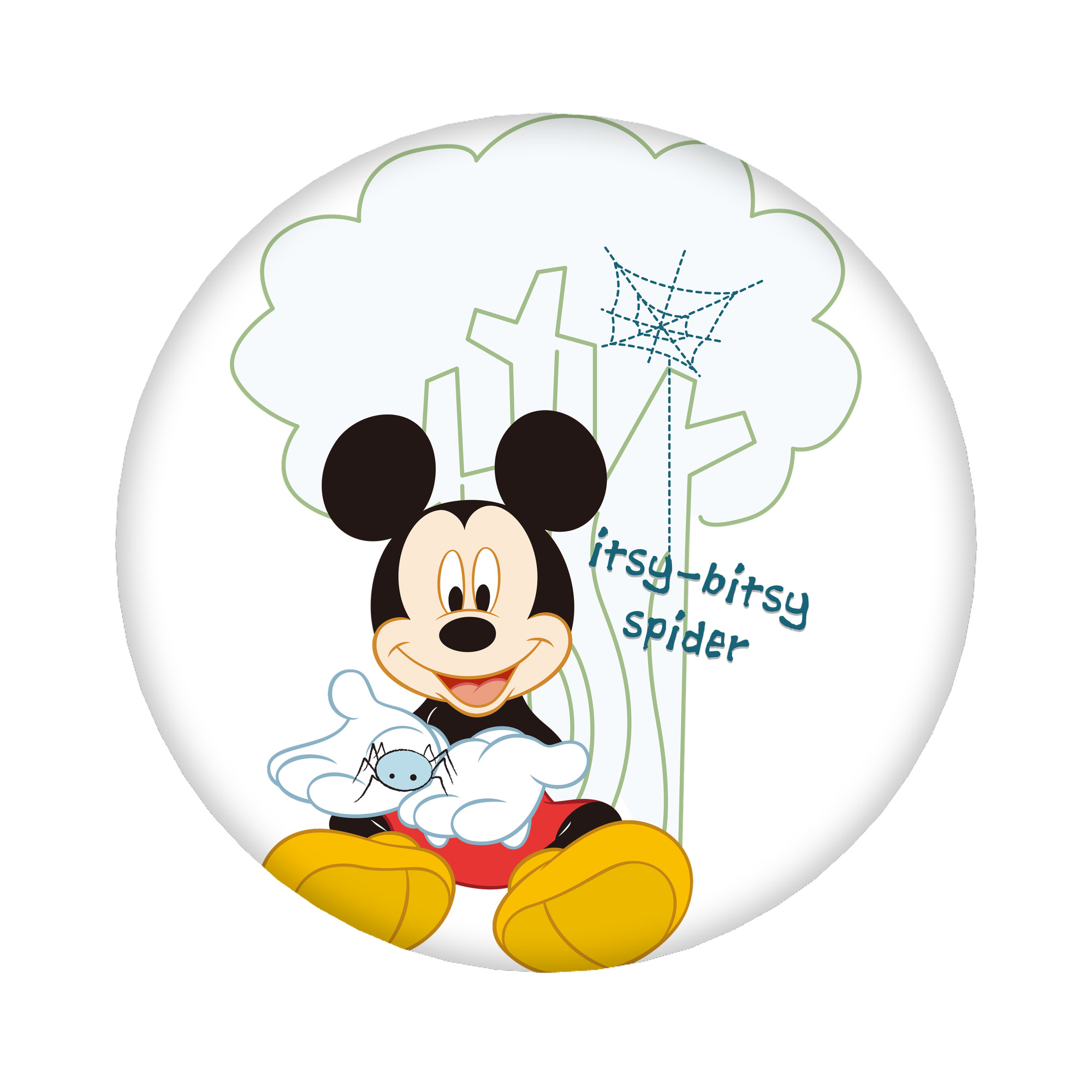 （画像用） ミッキーマウス Mickey Mouse 6cm 缶バッジ 複数セット
