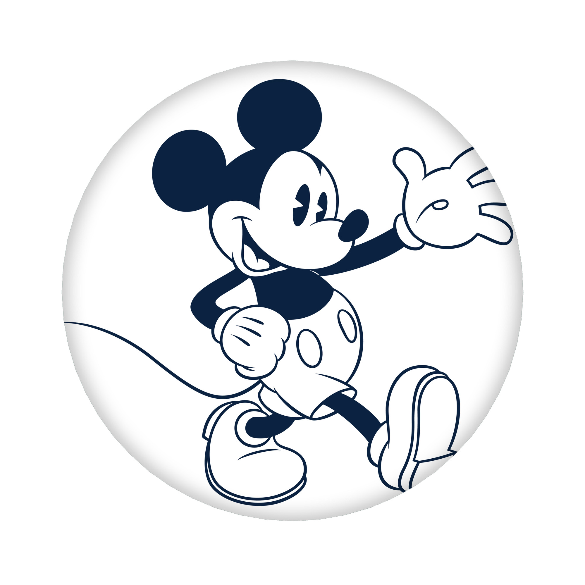 （画像用） ミッキーマウス Mickey Mouse 6cm 缶バッジ 複数セット
