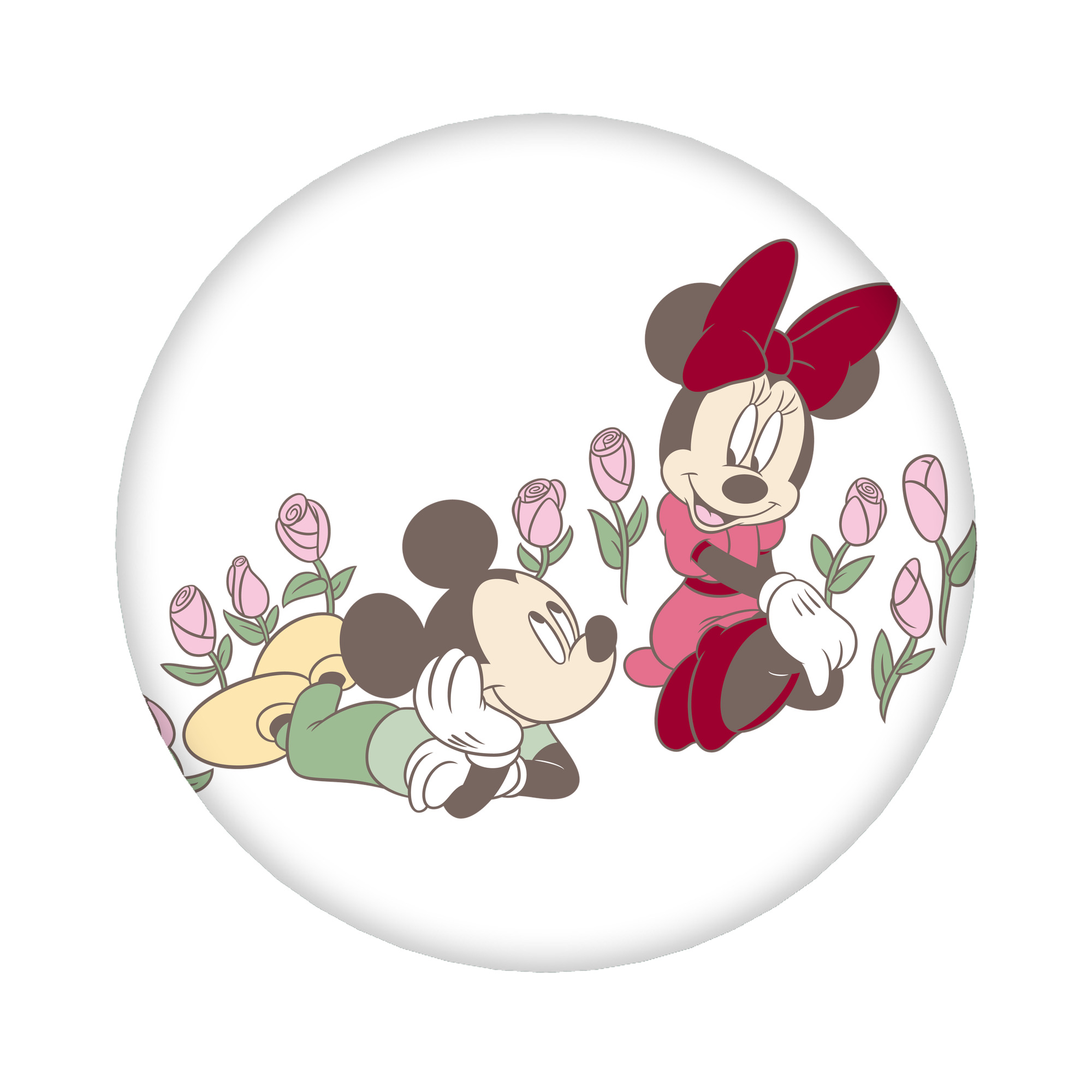 （画像用） ミッキーマウス Mickey Mouse 6cm 缶バッジ 複数セット
