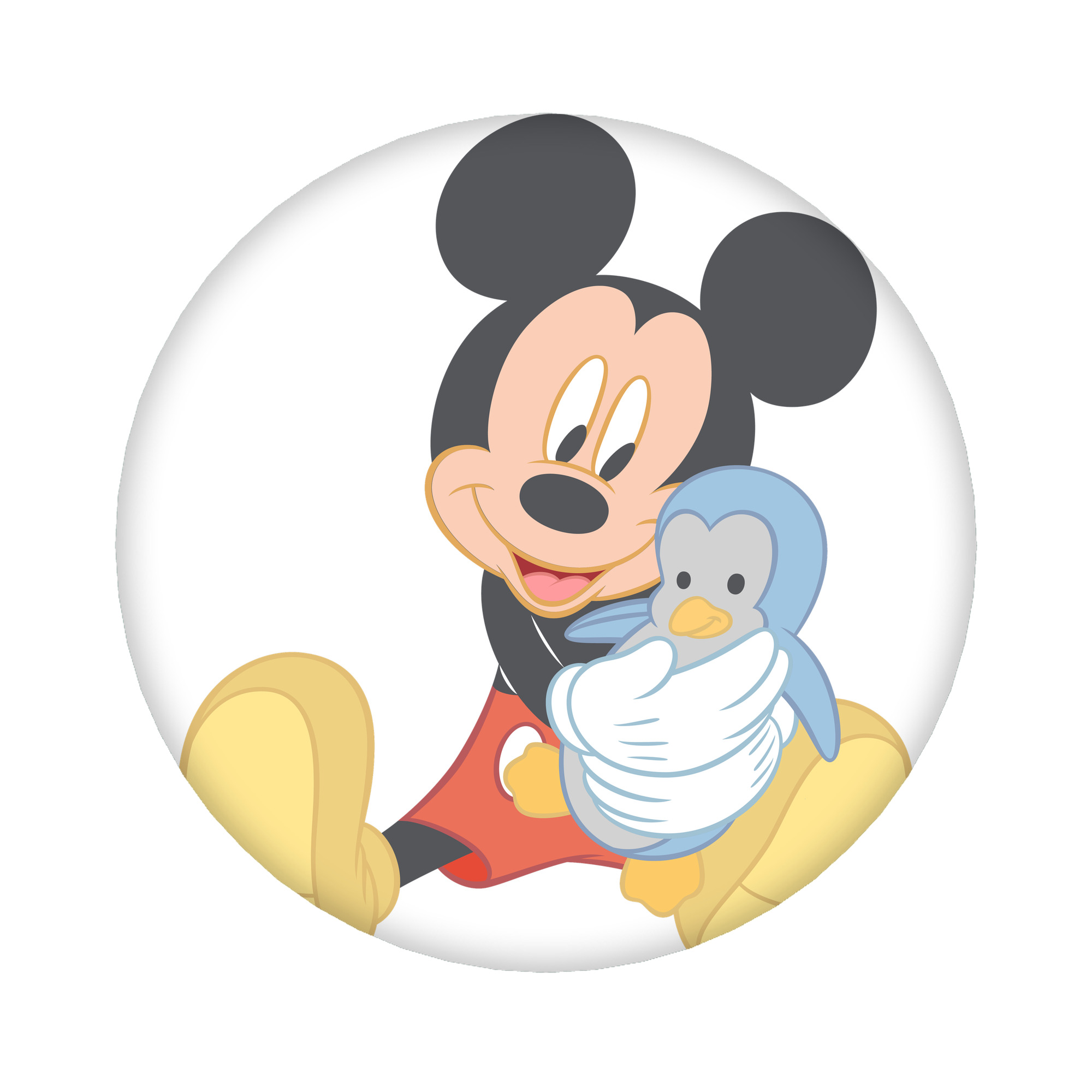 （画像用） ミッキーマウス Mickey Mouse 6cm 缶バッジ 複数セット