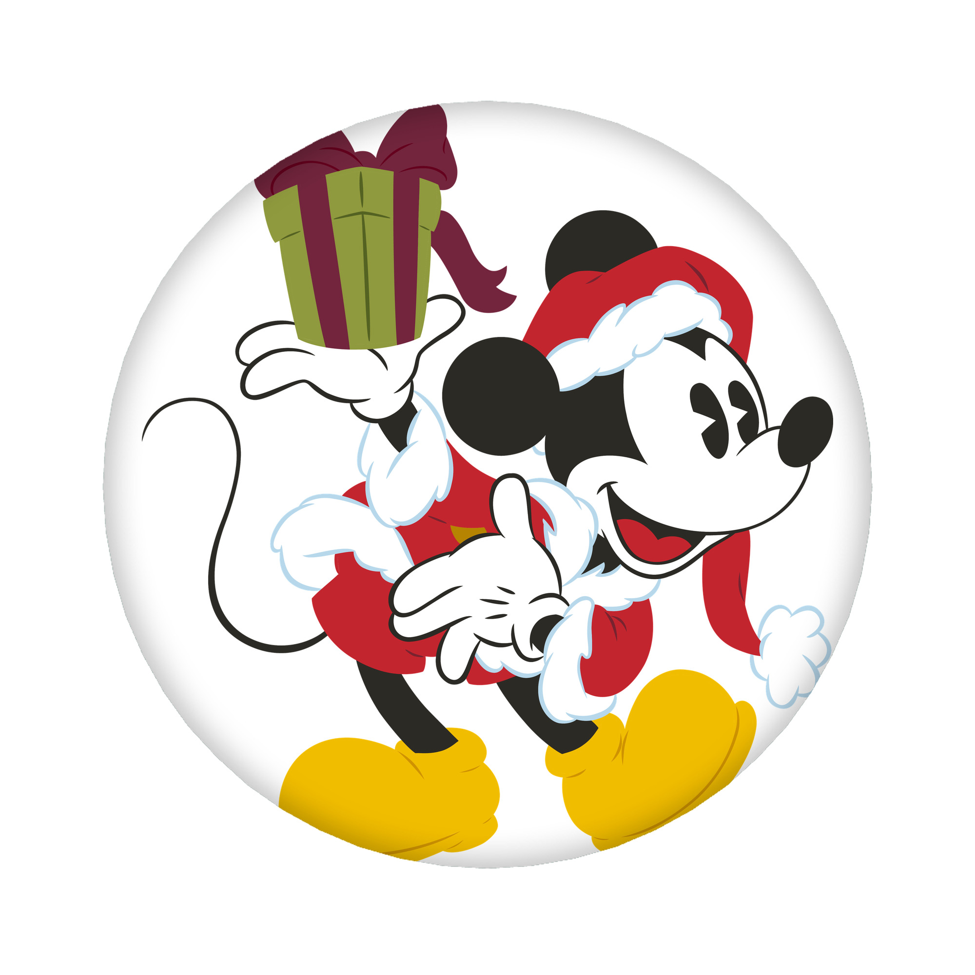 （画像用） ミッキーマウス Mickey Mouse 6cm 缶バッジ 複数セット