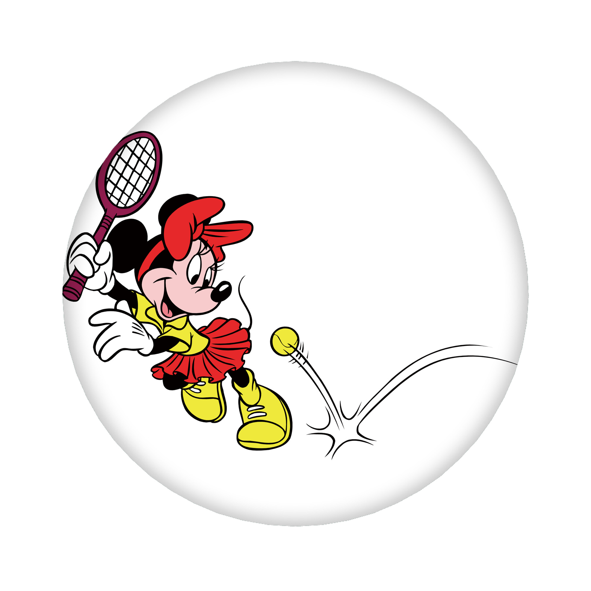 （画像用） ミッキーマウス Mickey Mouse 6cm 缶バッジ 複数セット
