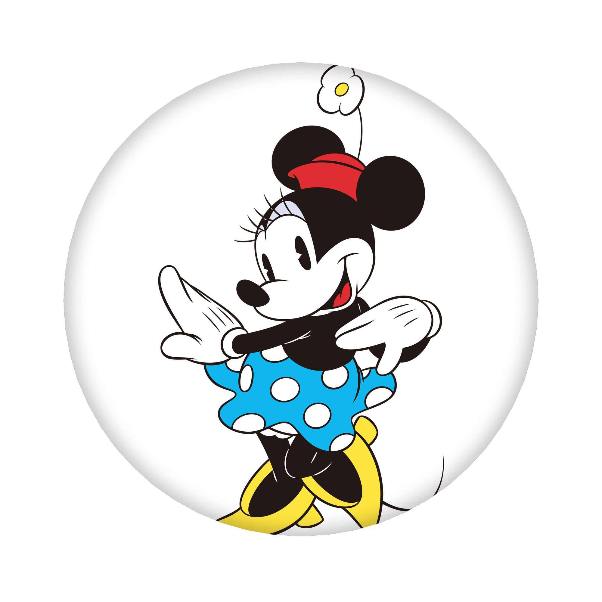 （画像用） ミッキーマウス Mickey Mouse 6cm 缶バッジ 複数セット