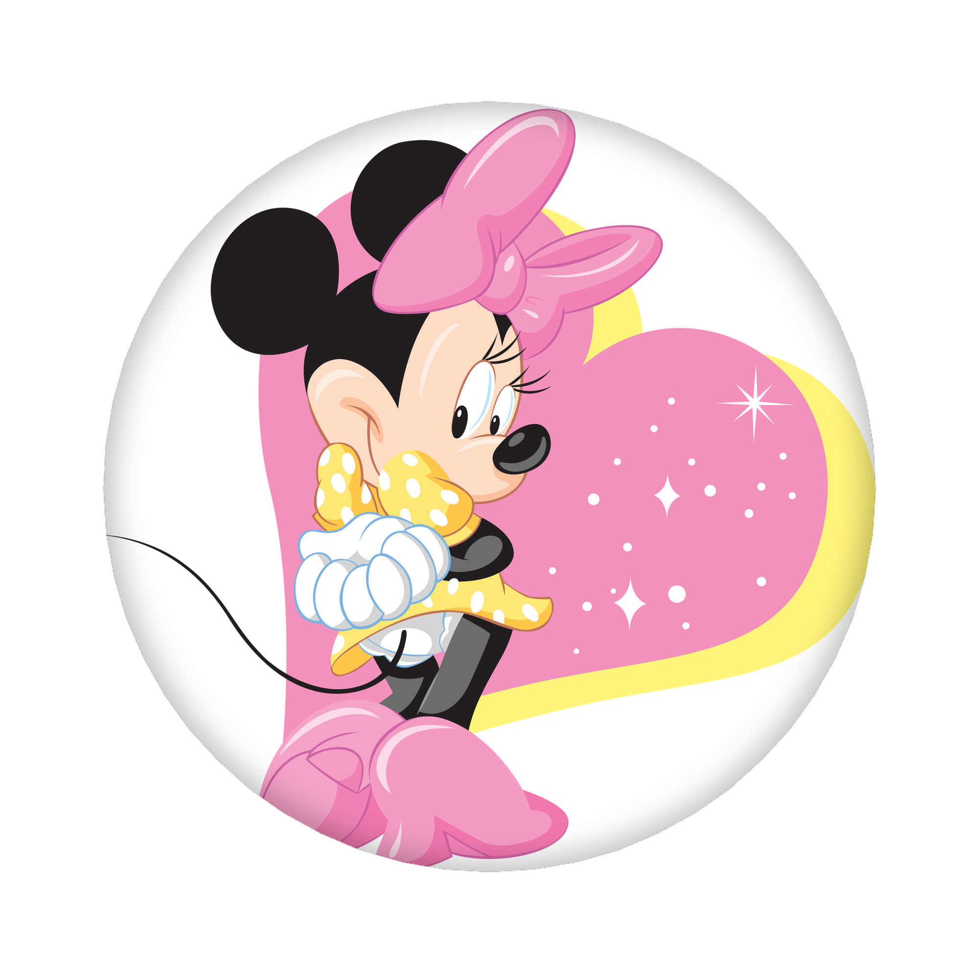 （画像用） ミッキーマウス Mickey Mouse 6cm 缶バッジ 複数セット