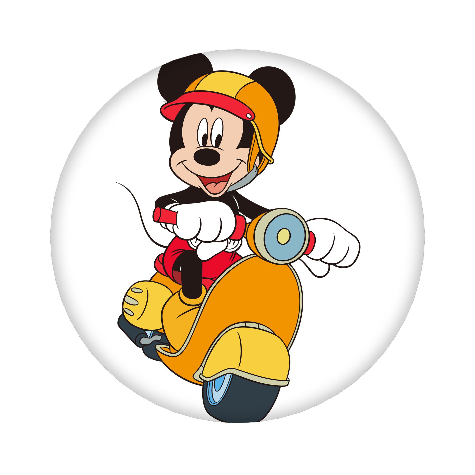 （画像用） ミッキーマウス Mickey Mouse 6cm 缶バッジ 複数セット