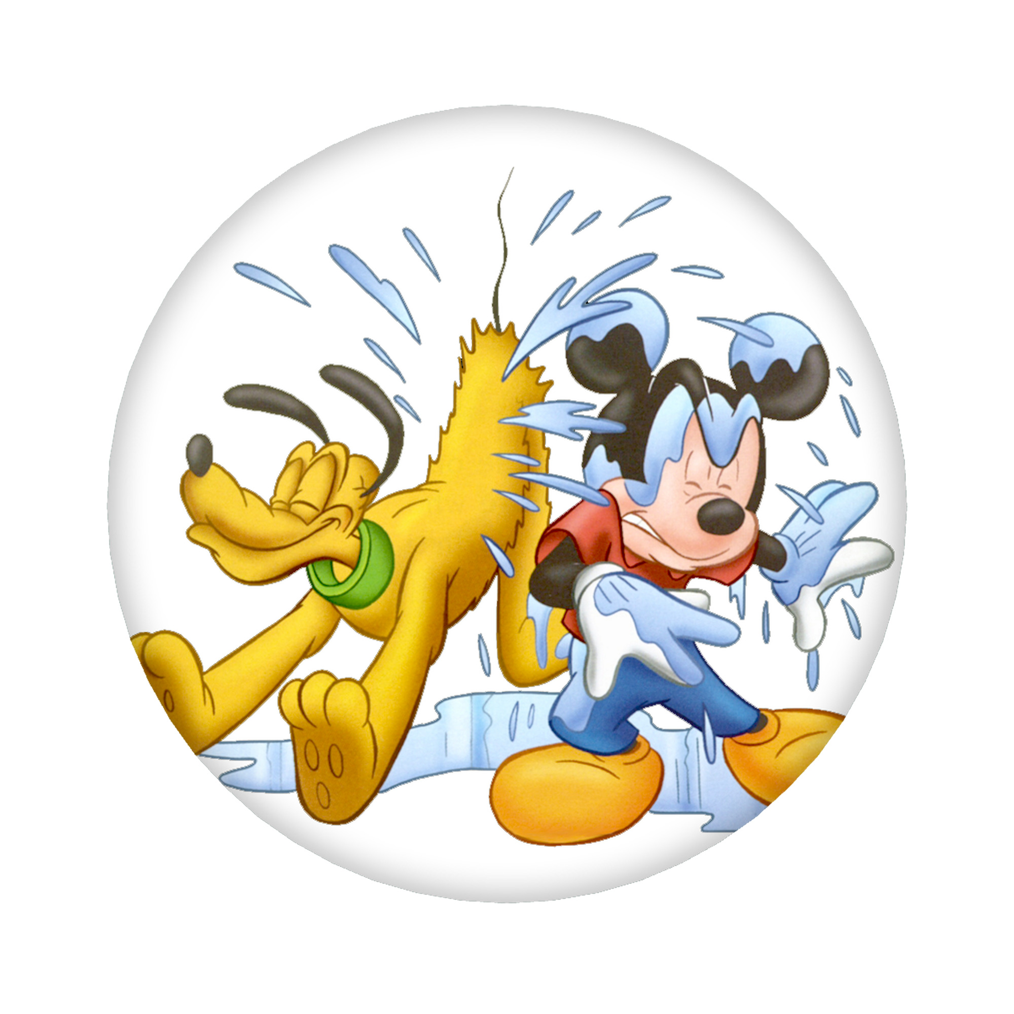 （画像用） ミッキーマウス Mickey Mouse 6cm 缶バッジ 複数セット