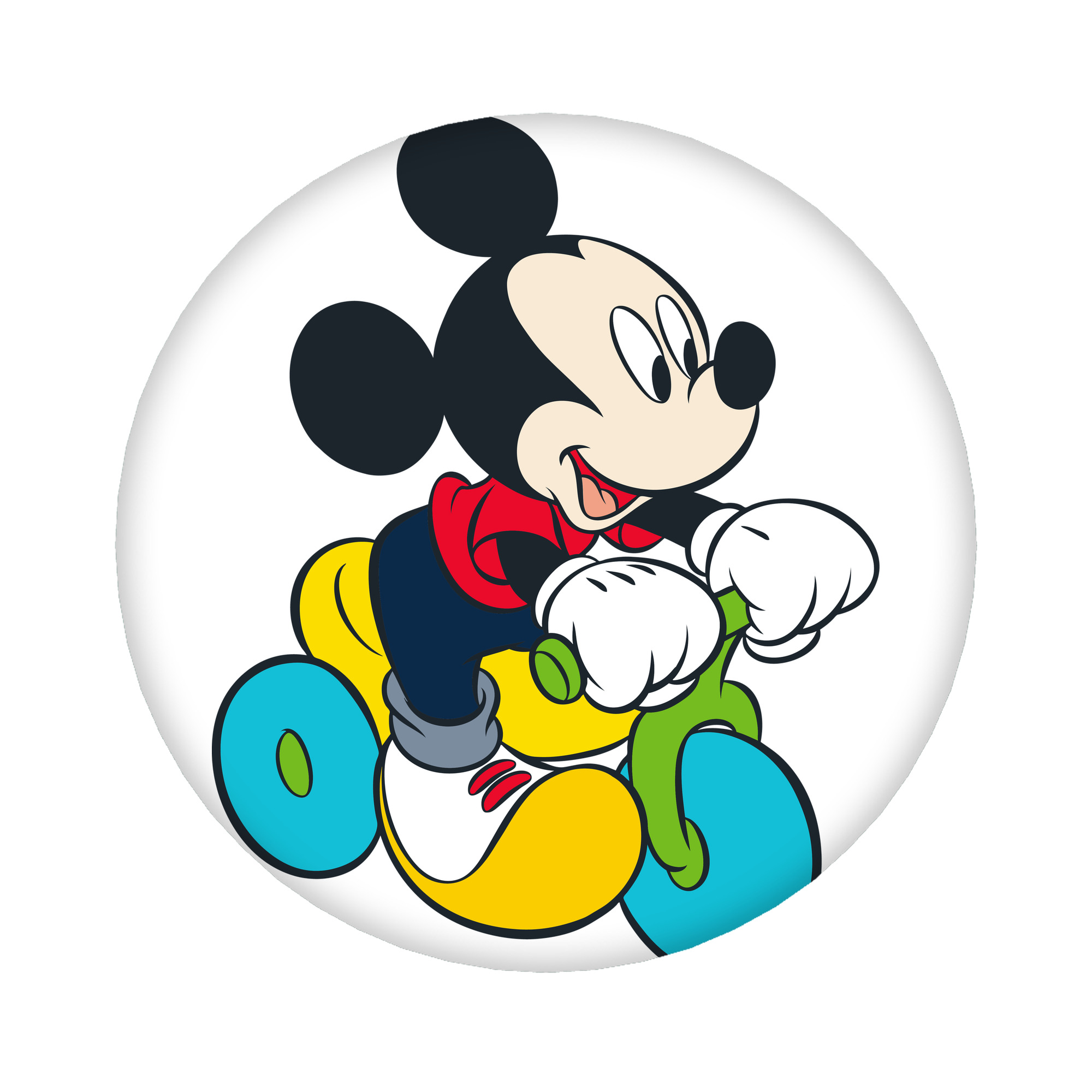 （画像用） ミッキーマウス Mickey Mouse 6cm 缶バッジ 複数セット