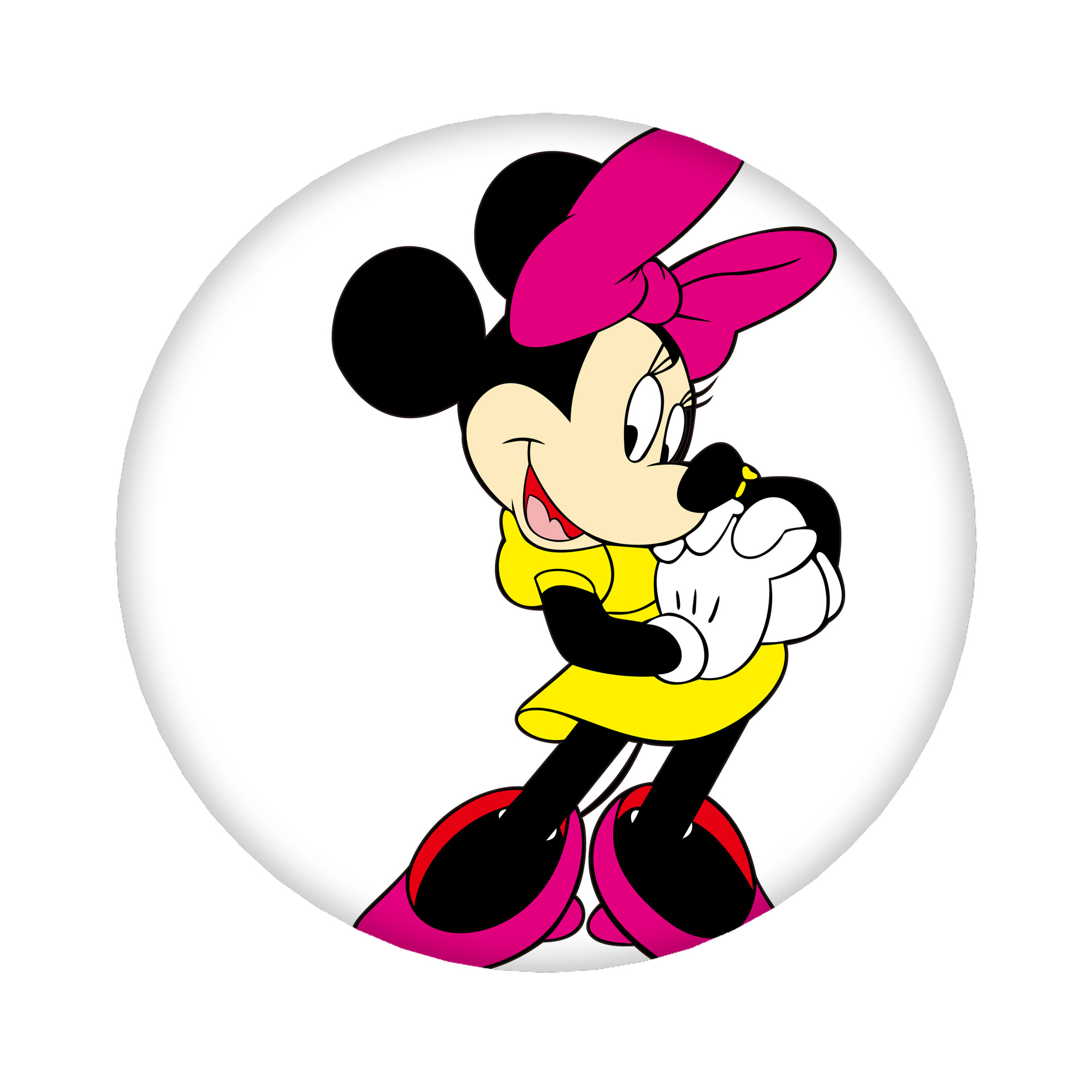 （画像用） ミッキーマウス Mickey Mouse 6cm 缶バッジ 複数セット
