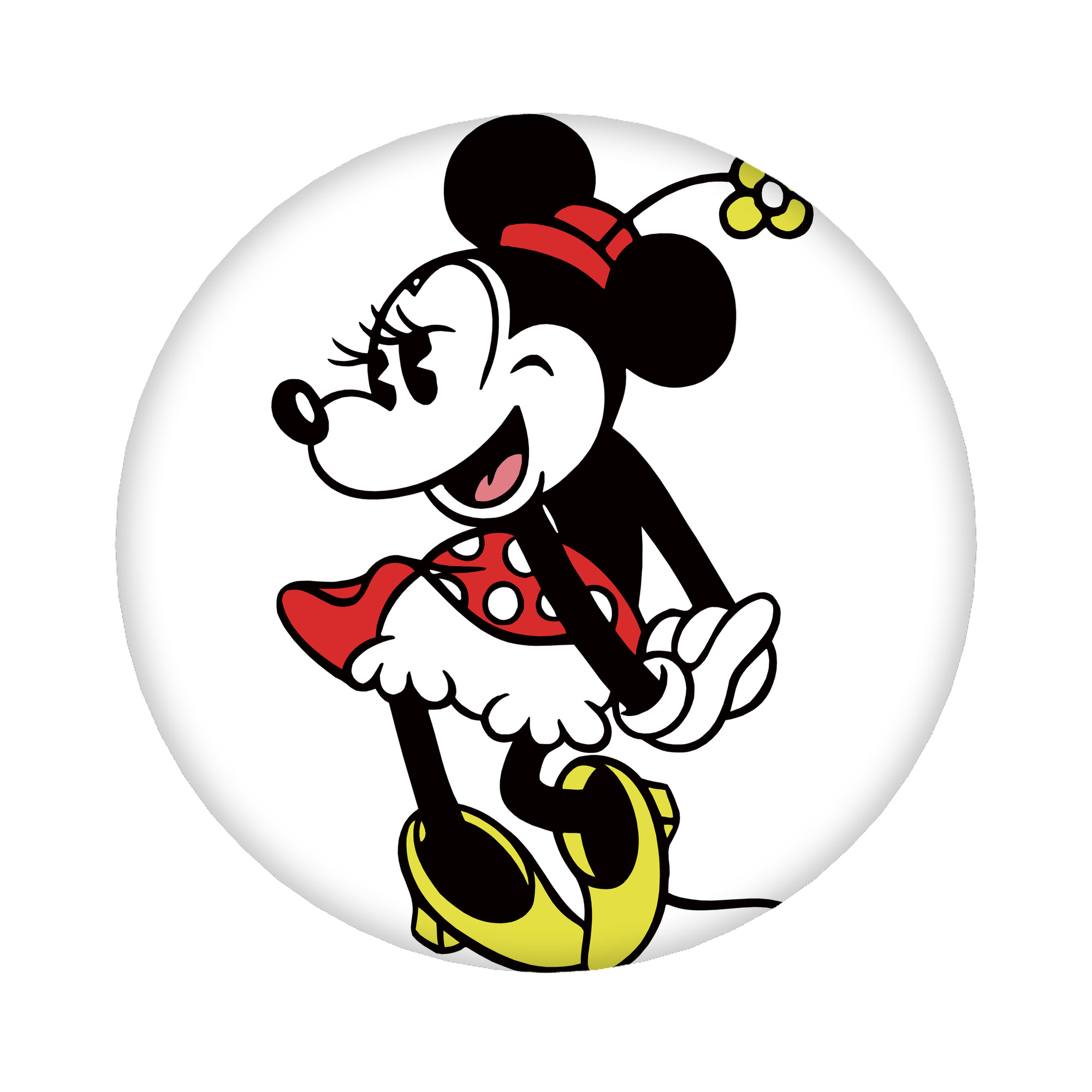（画像用） ミッキーマウス Mickey Mouse 6cm 缶バッジ 複数セット