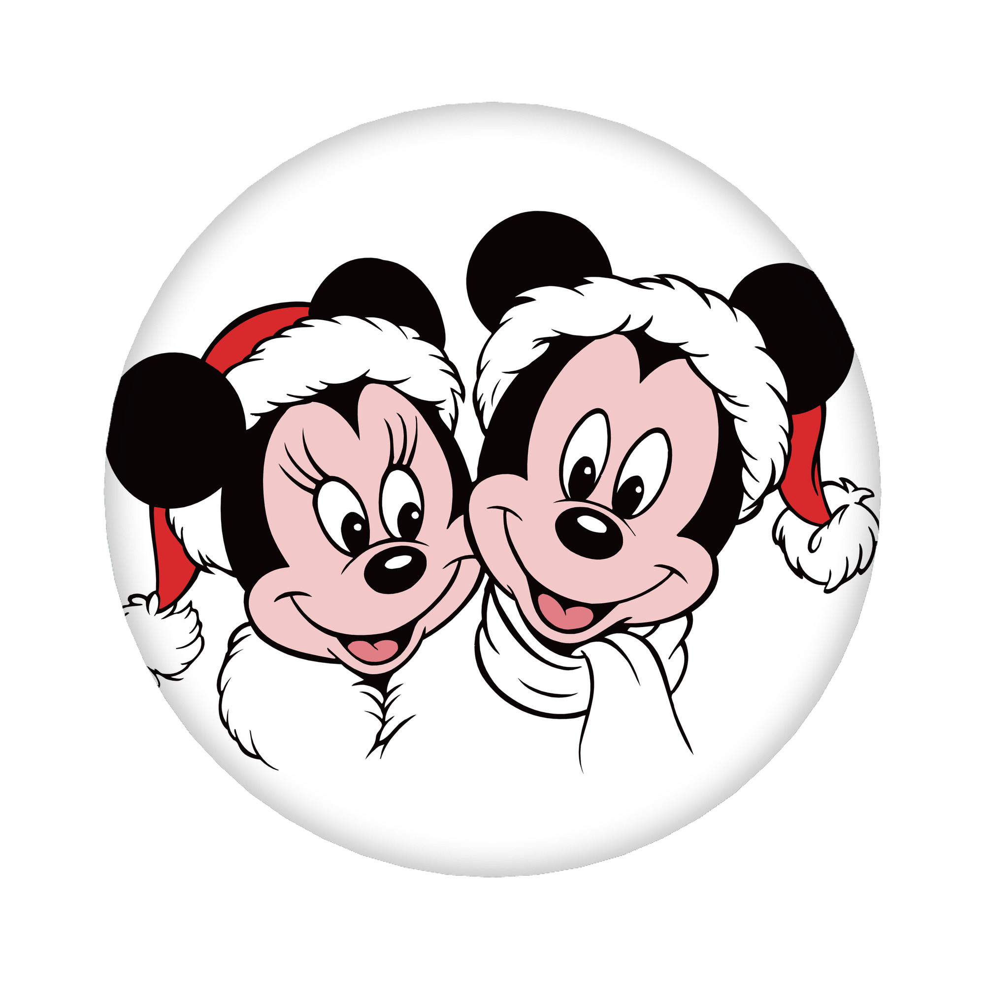 （画像用） ミッキーマウス Mickey Mouse 6cm 缶バッジ 複数セット