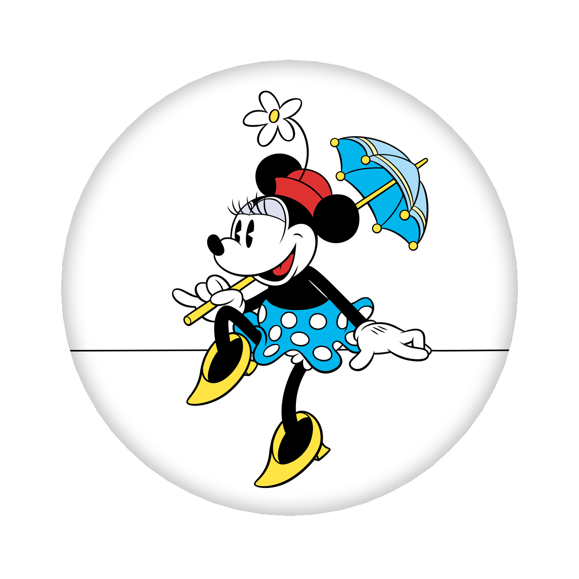 （画像用） ミッキーマウス Mickey Mouse 6cm 缶バッジ 複数セット
