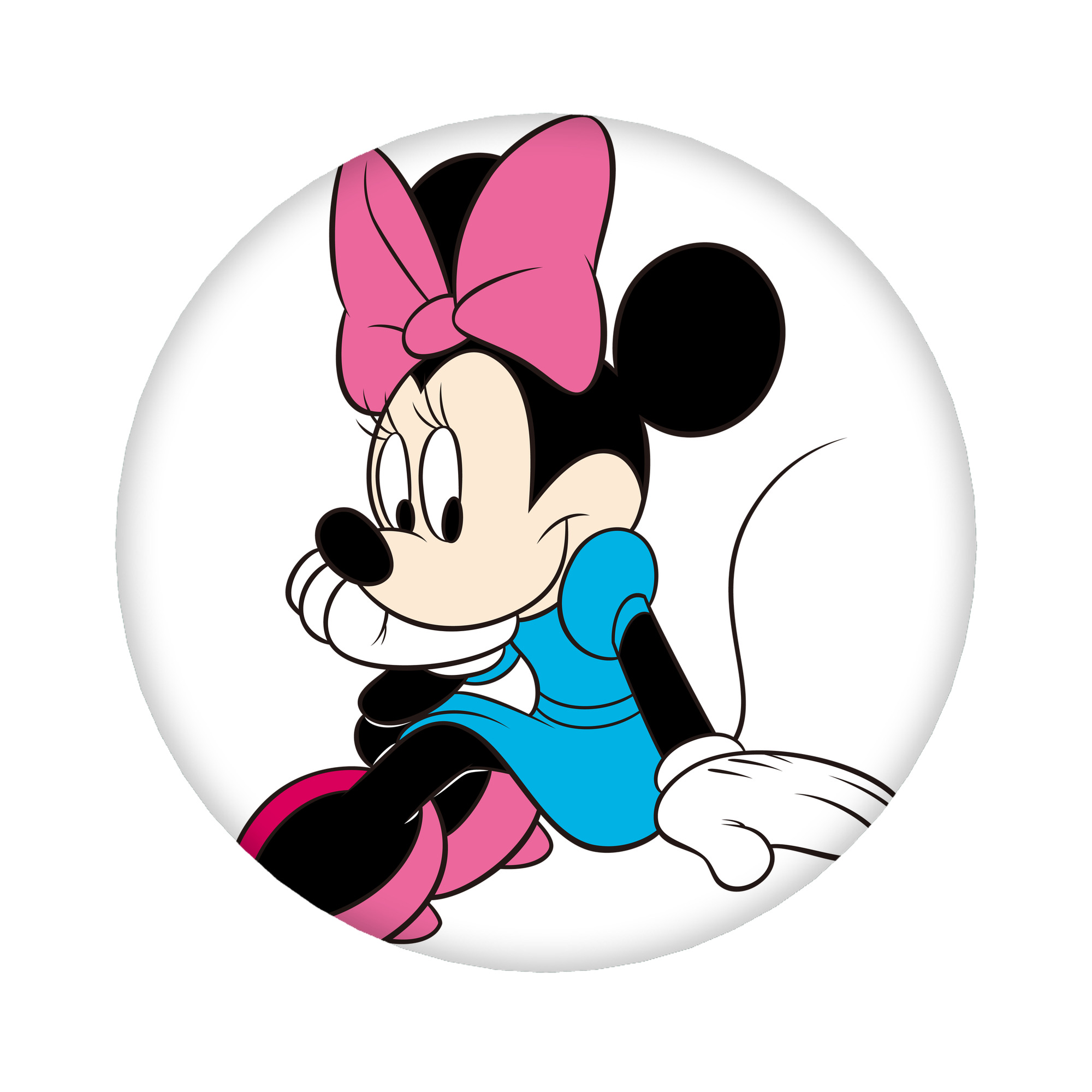 （画像用） ミッキーマウス Mickey Mouse 6cm 缶バッジ 複数セット