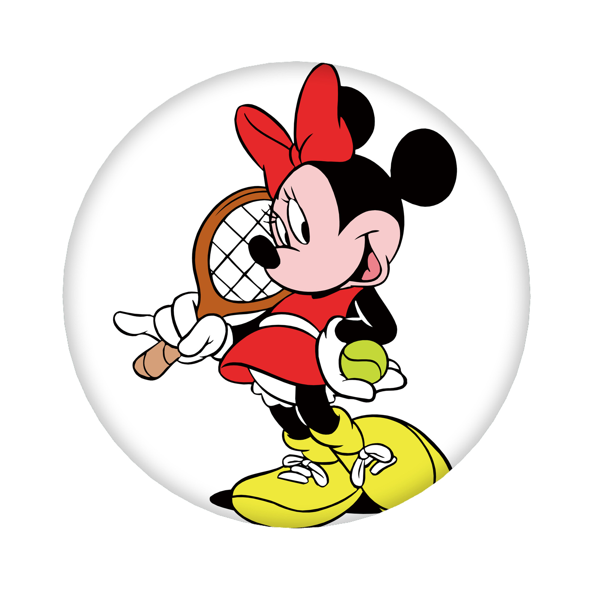 （画像用） ミッキーマウス Mickey Mouse 6cm 缶バッジ 複数セット