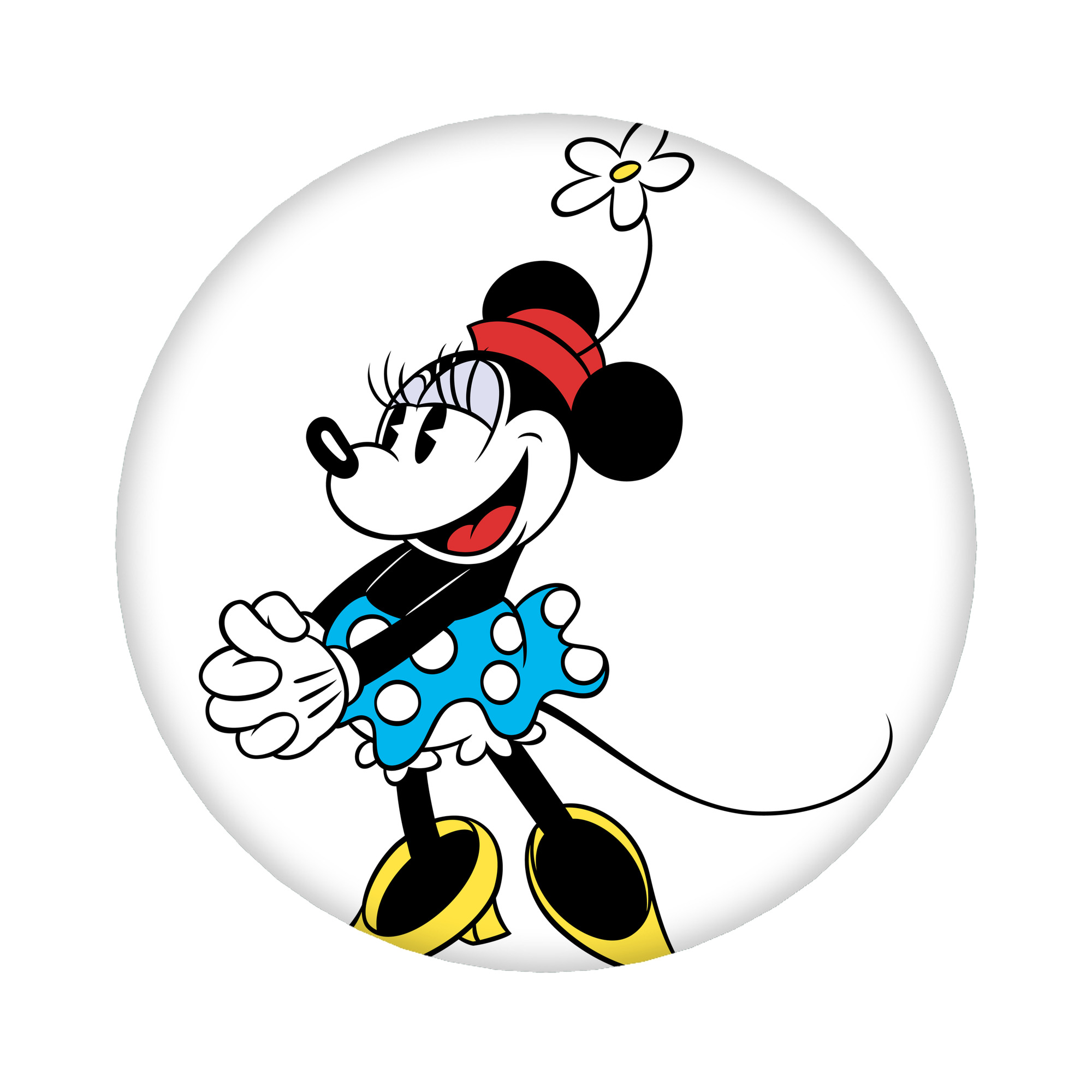 （画像用） ミッキーマウス Mickey Mouse 6cm 缶バッジ 複数セット