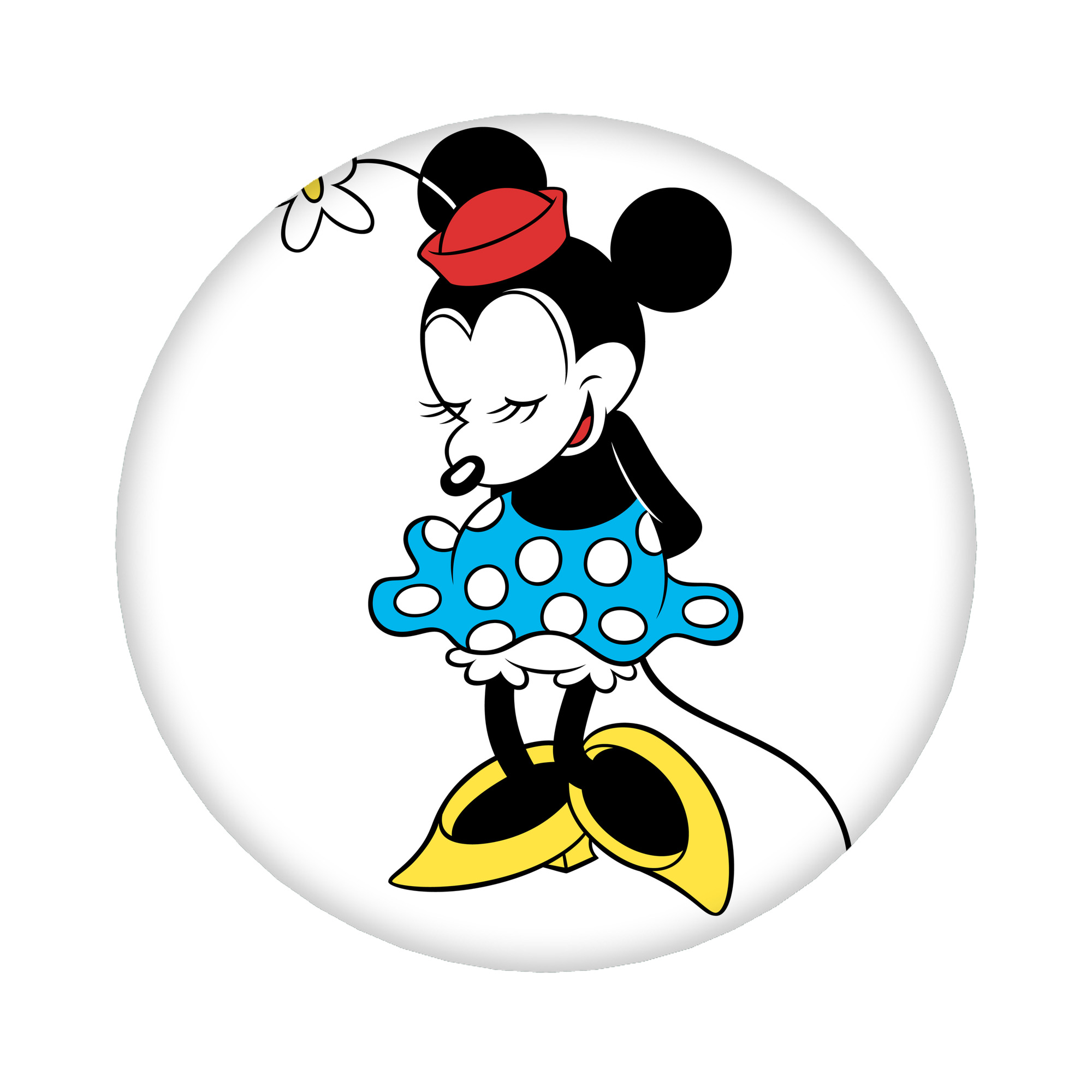 （画像用） ミッキーマウス Mickey Mouse 6cm 缶バッジ 複数セット